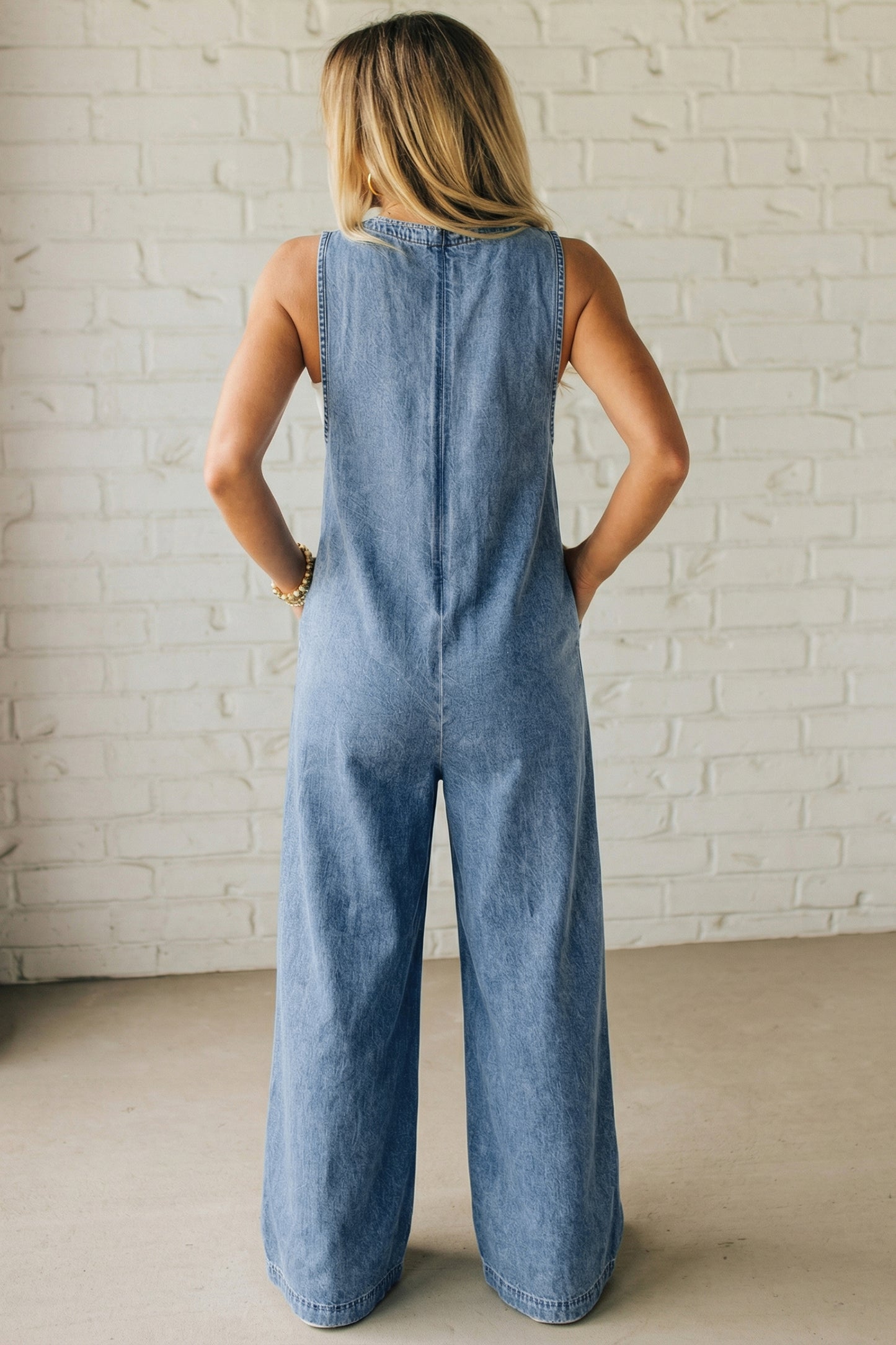 Blue Ridge Denim Jumpsuit