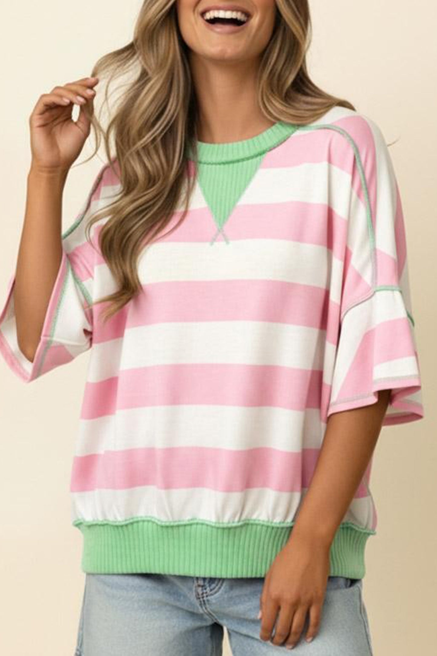 Cotton Candy Coast Pullover