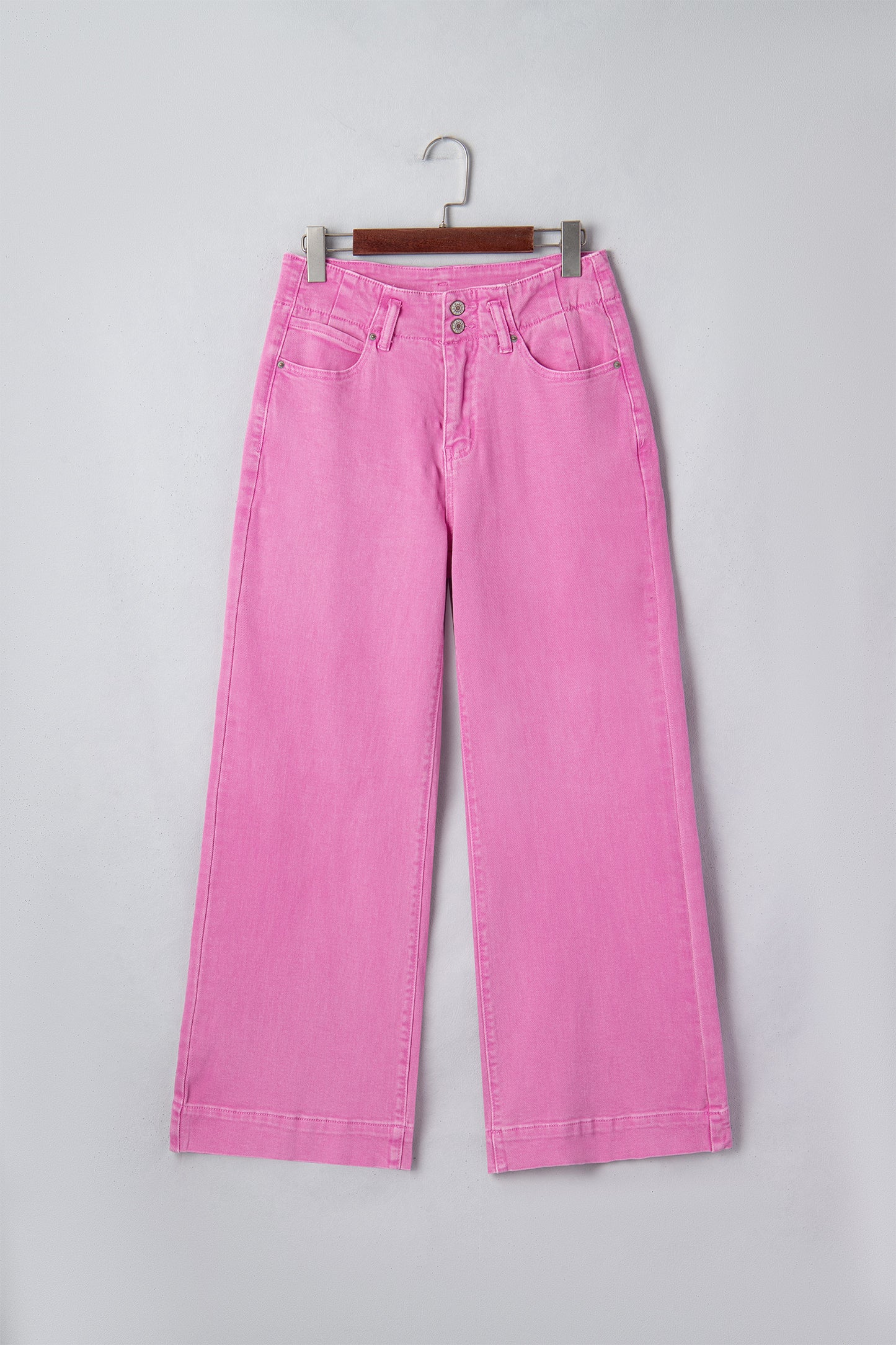 Blush Wide Leg Denim