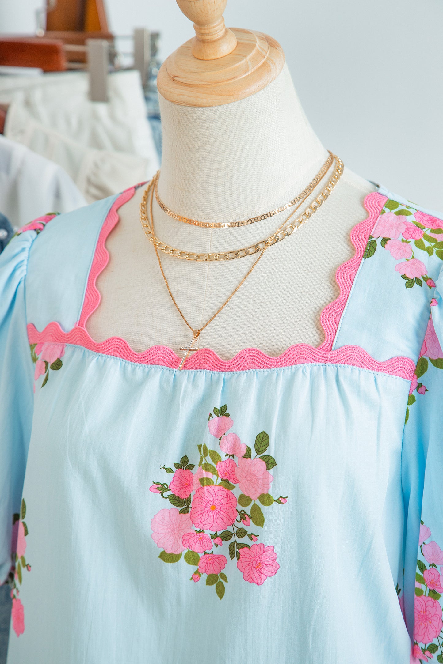 Cotton Candy Bloom Blouse