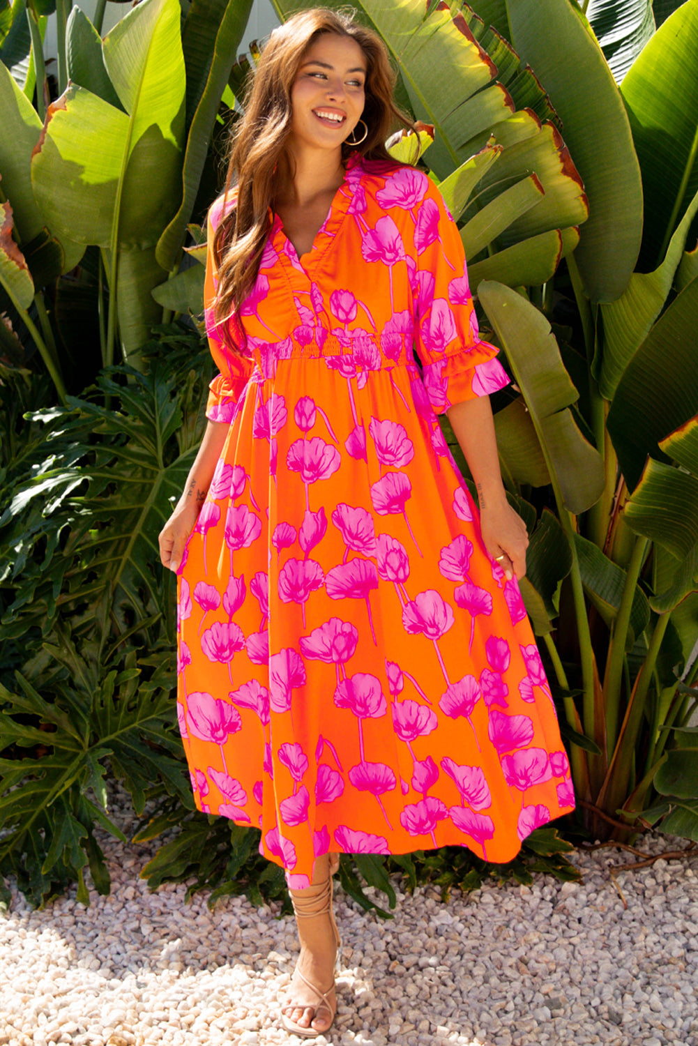 Sunkissed in Santorini Midi