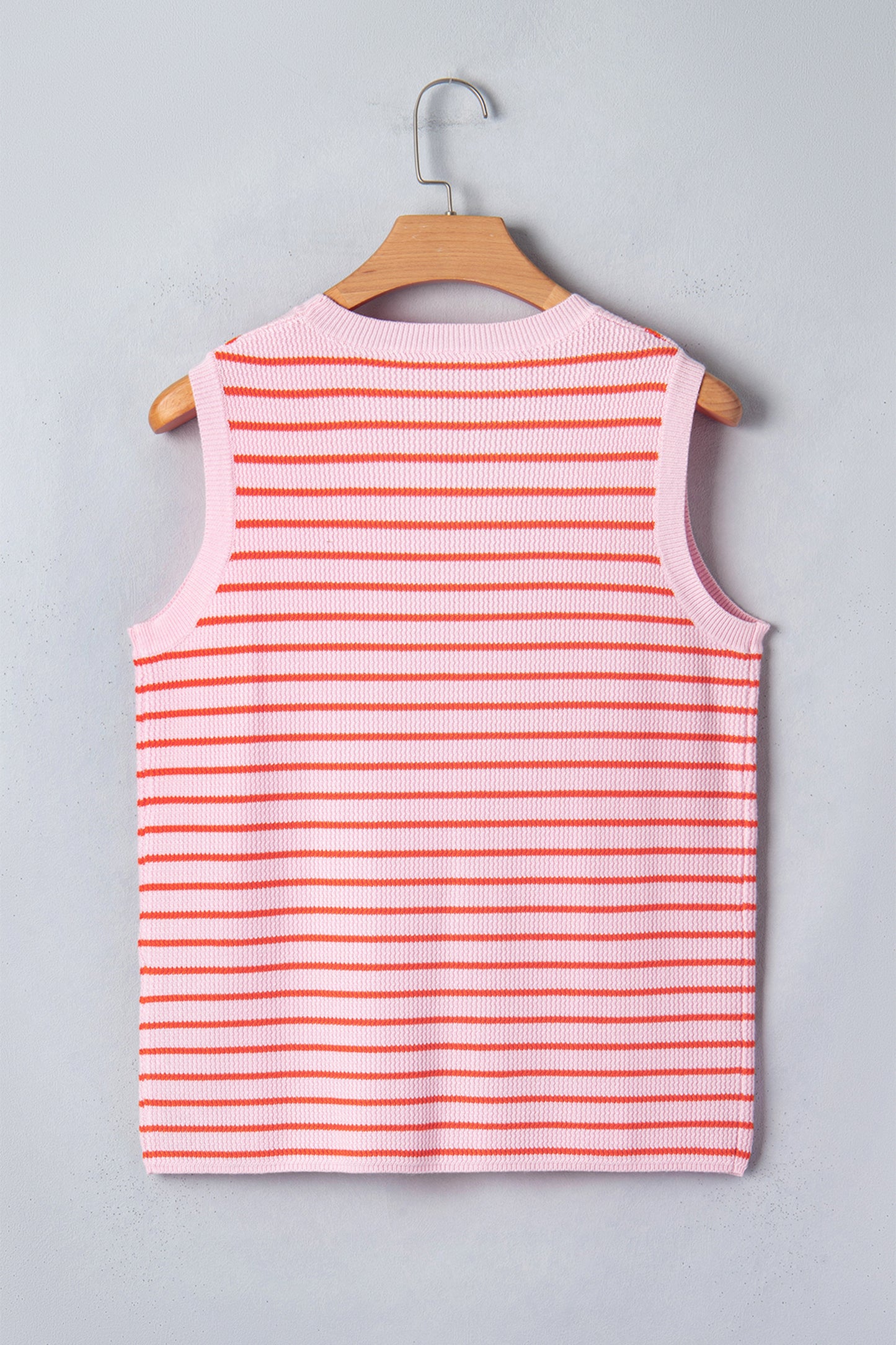 Sunset Stripe Knit Tank