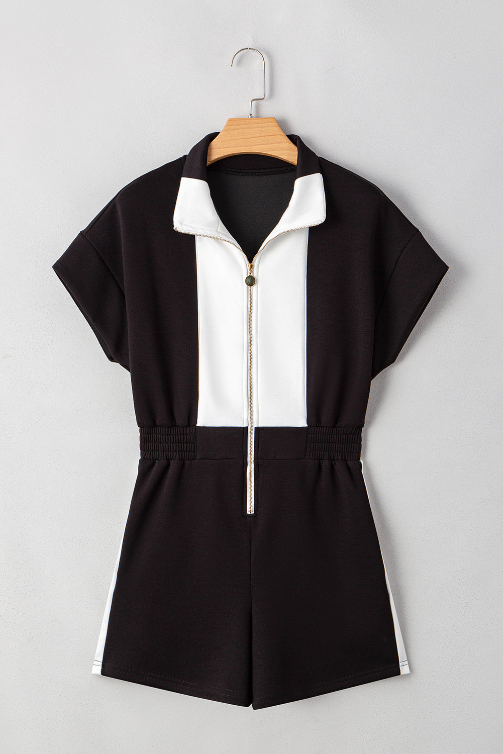 Monaco Zip-Front Romper