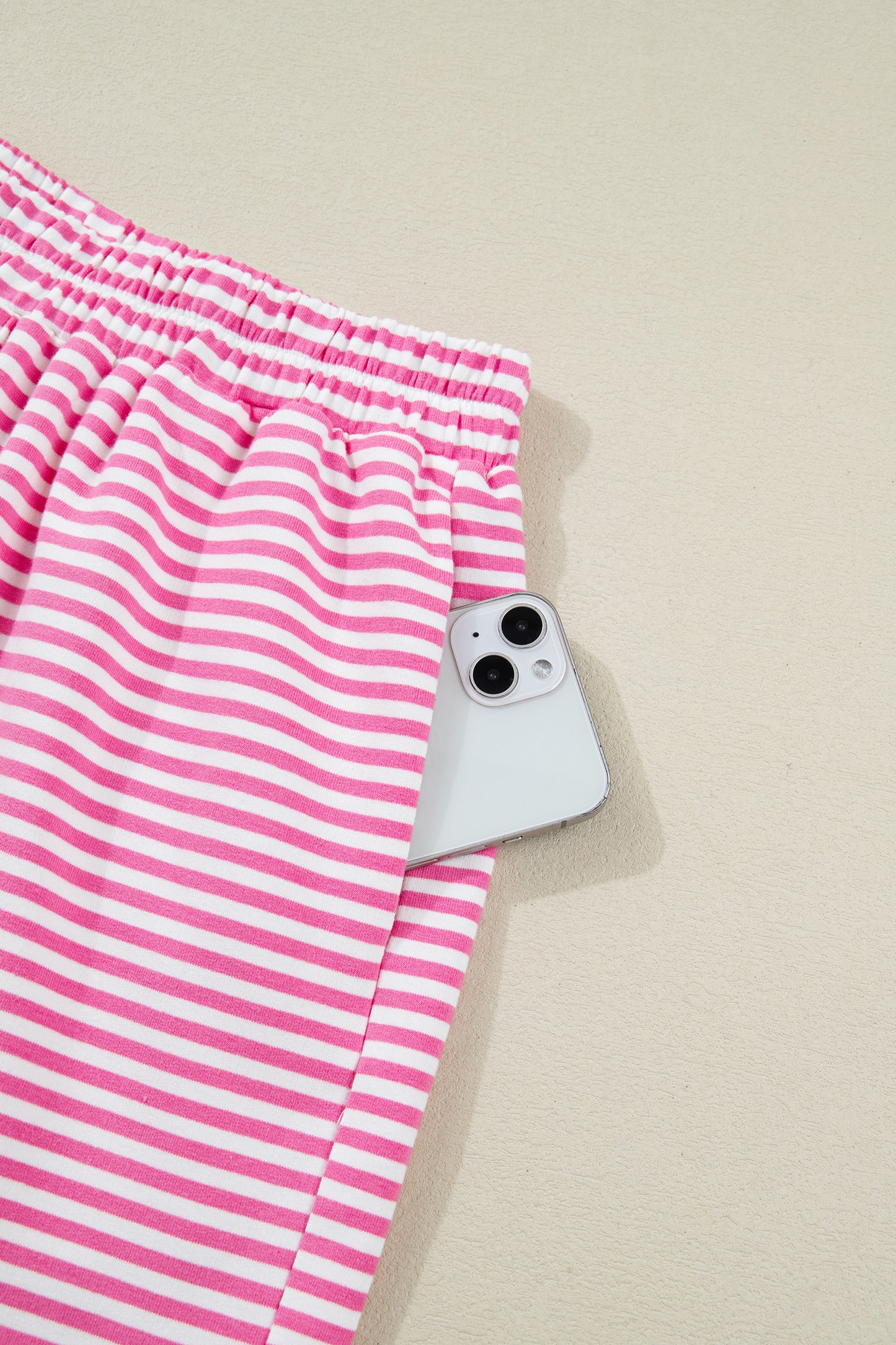 Strawberry Stripe Lounge Set
