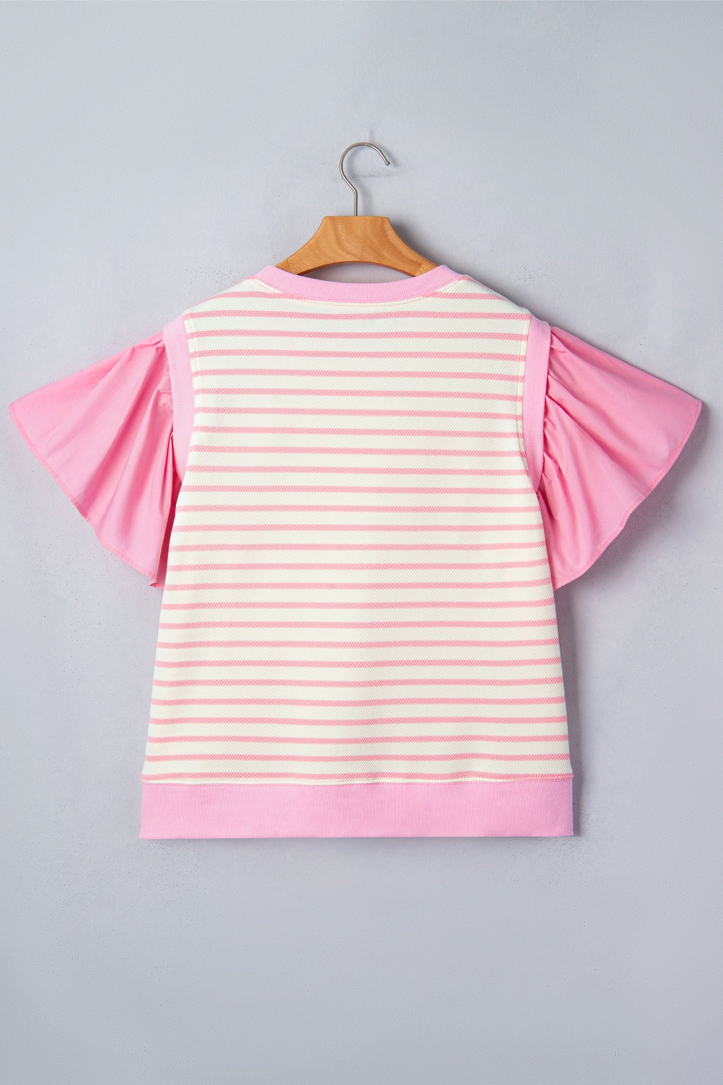 Strawberry Cream Ruffle Knit