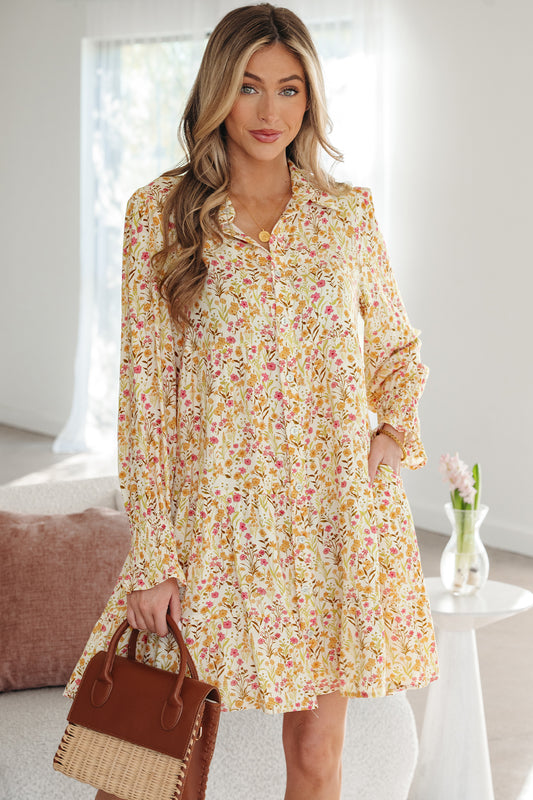 Soft Meadow Babydoll Dress