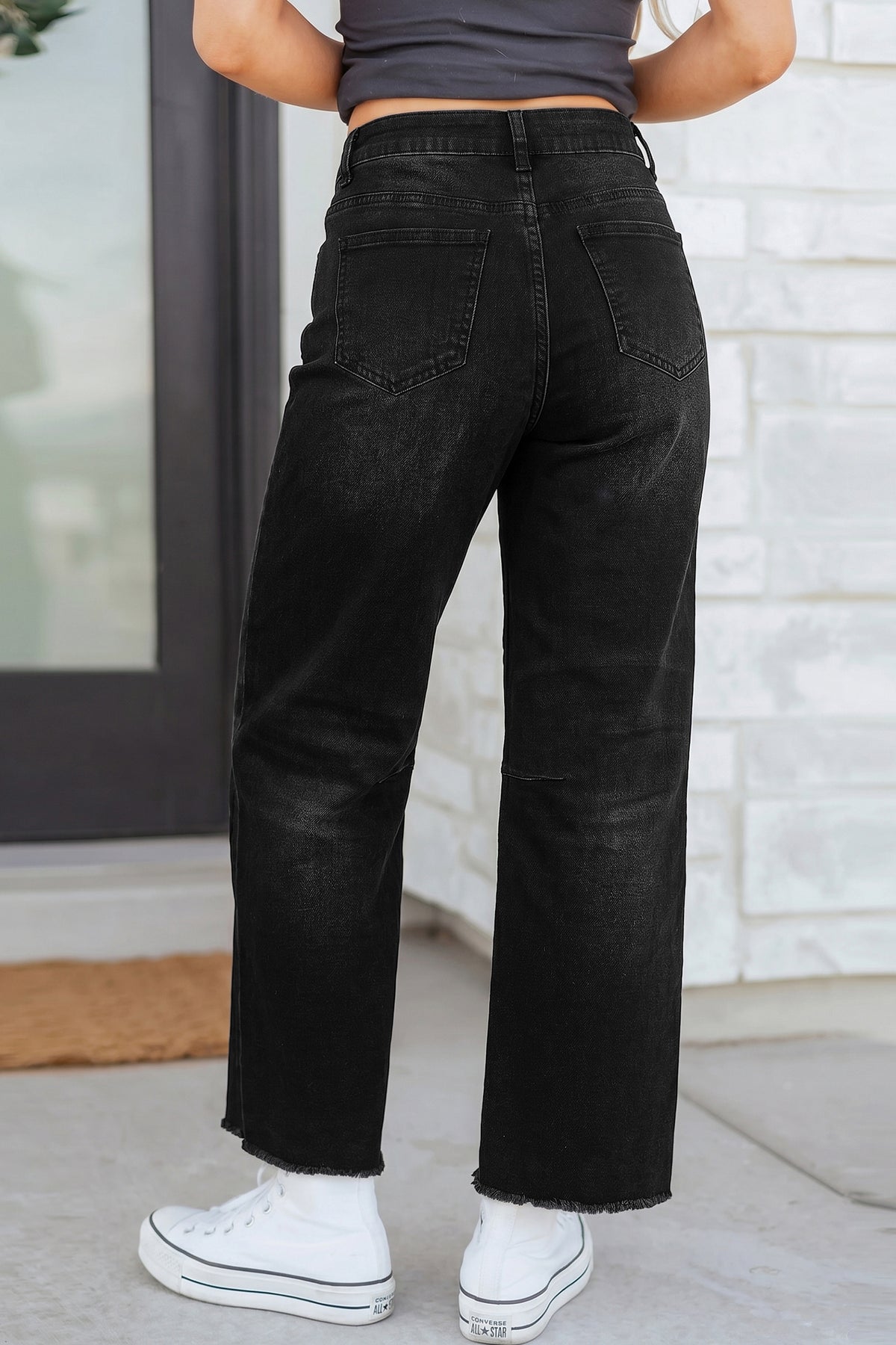 After Hours Wide Leg Jeans 🖤
