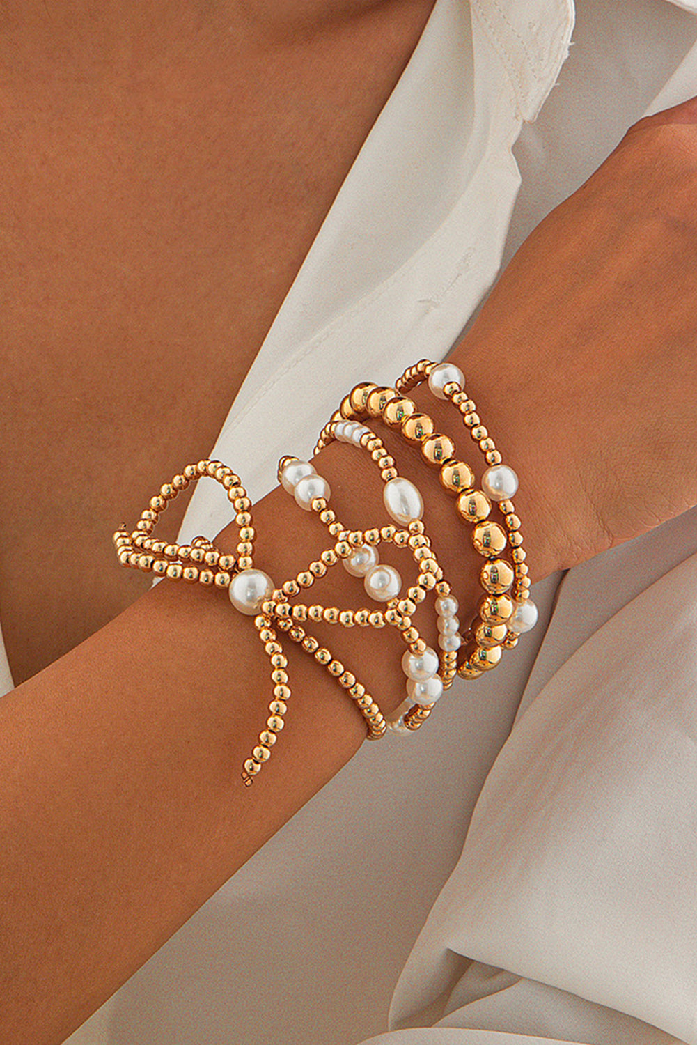 Golden Glow Pearl Stack