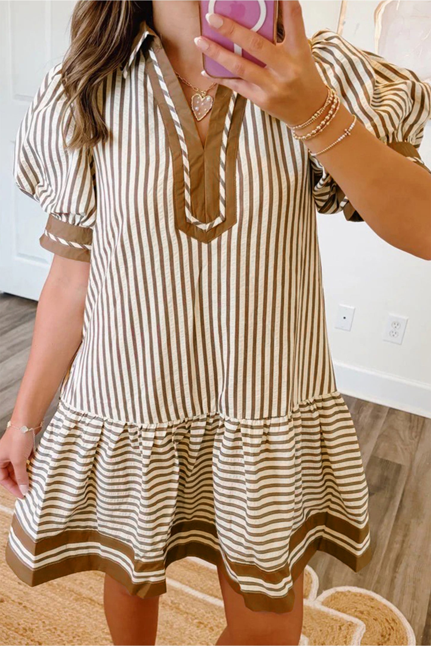 Saddlebrook Stripe Dress