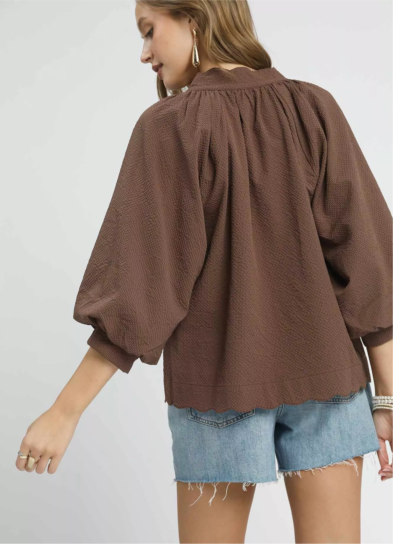 Mocha Breeze Blouse