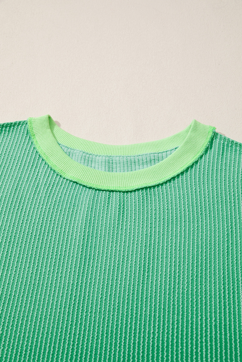 Minted Charm Textured Knit Top