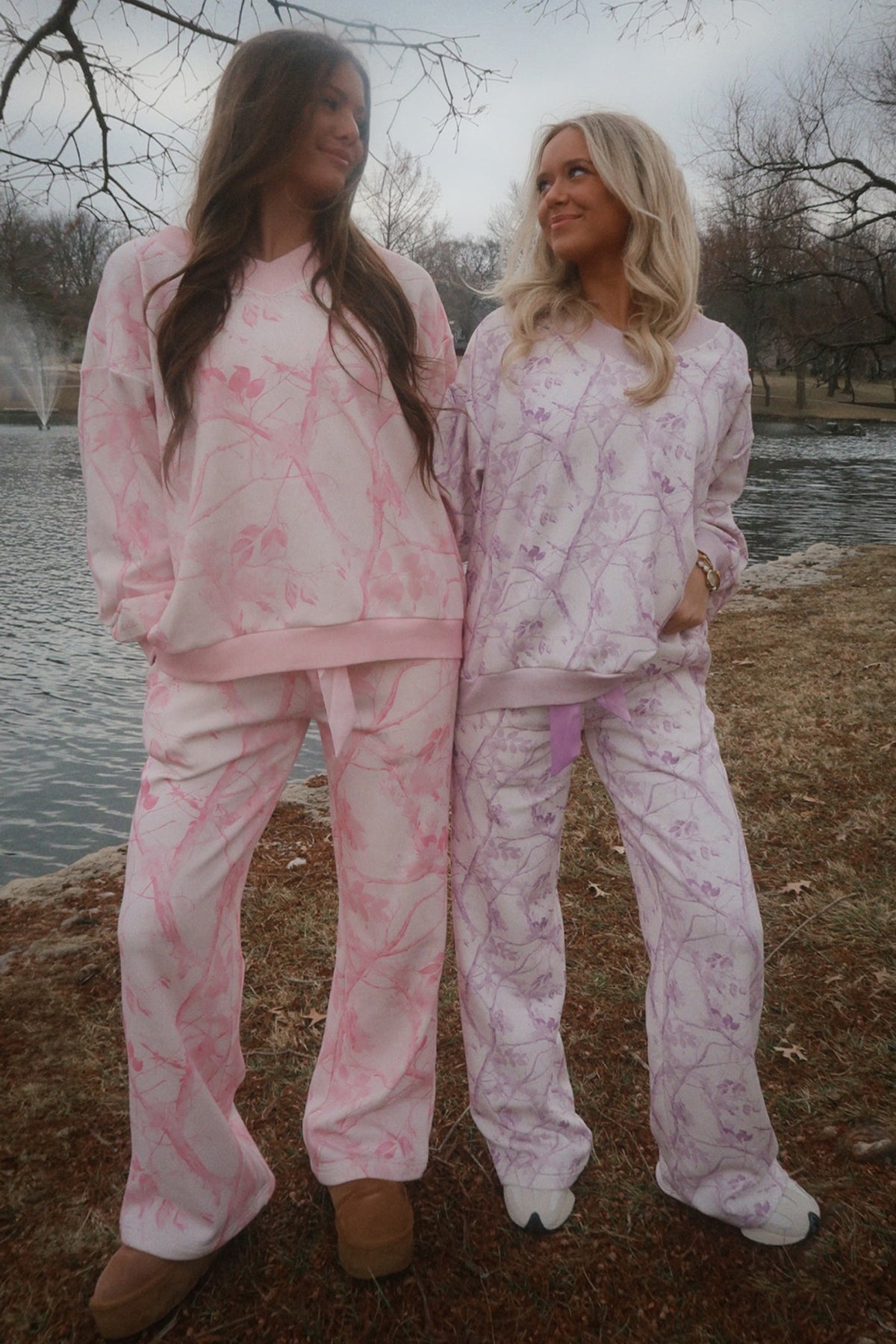 The Pink Timber Lounge Set
