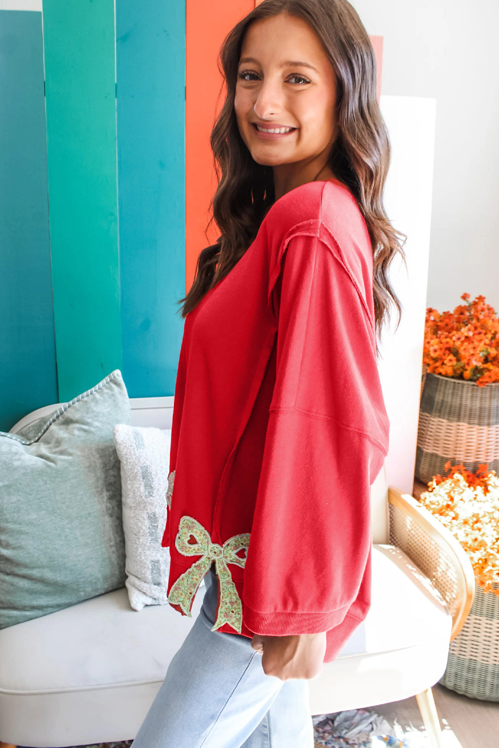 Merry Bow-Tique Sweatshirt