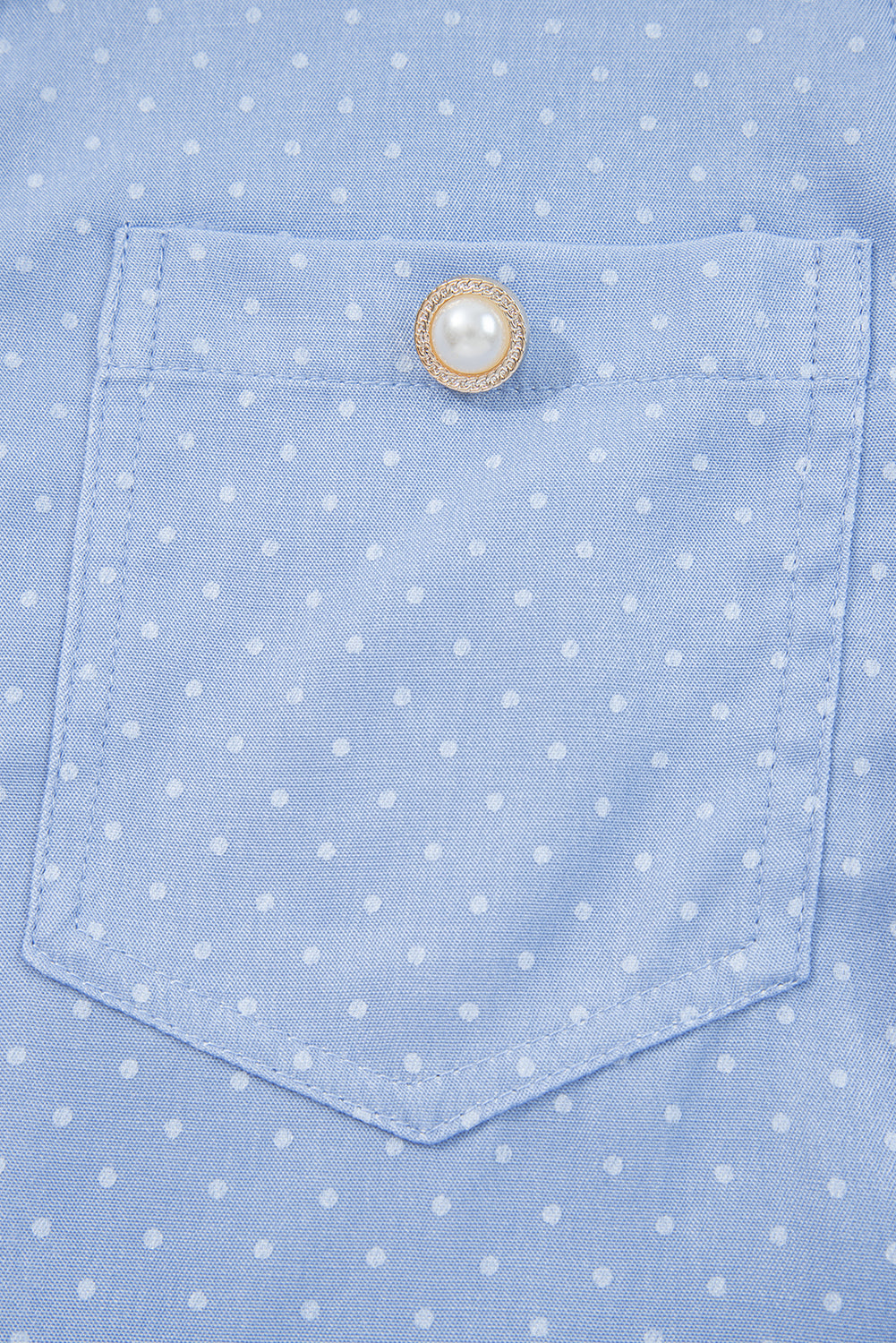 The Powder Blue Poise Blouse