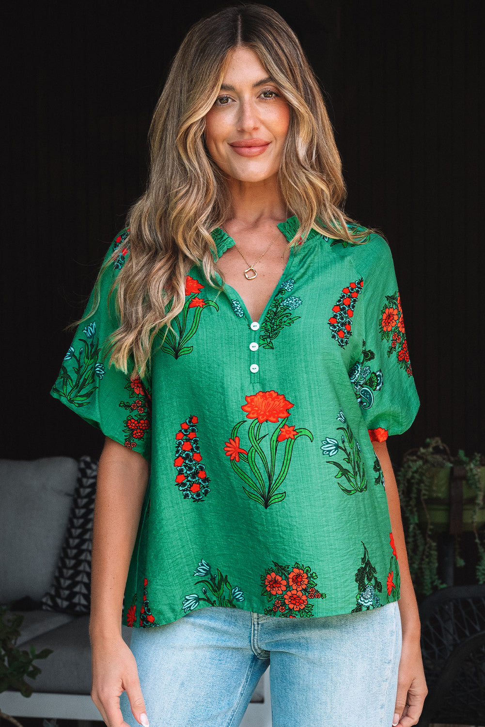 Botanical Belle Blouse