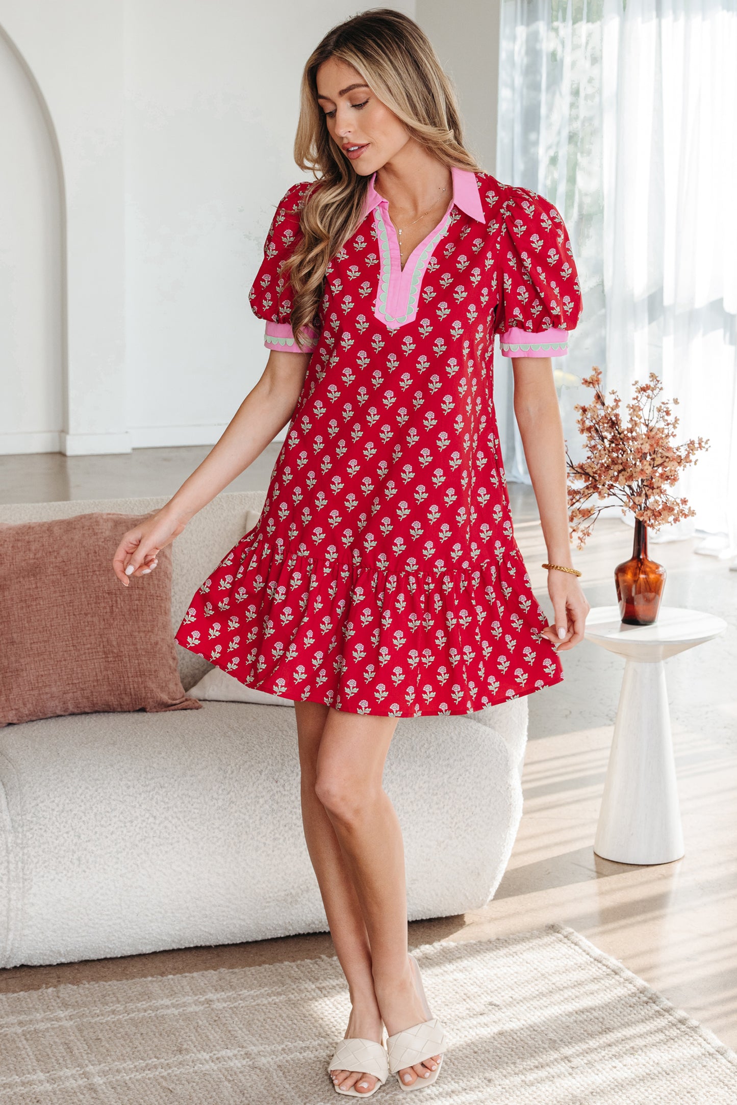 The Rosé Garden Dress