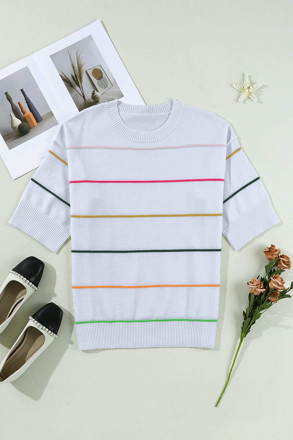 Sunbeam Stripe Knit Top