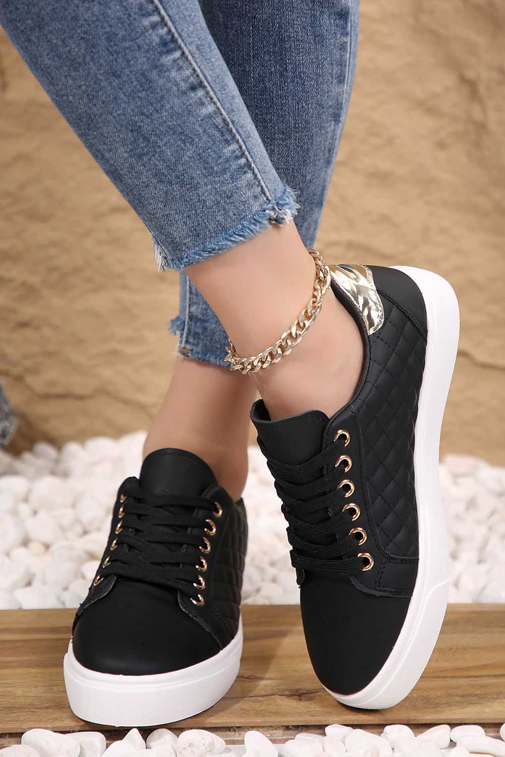 The Luxe Step Sneaker