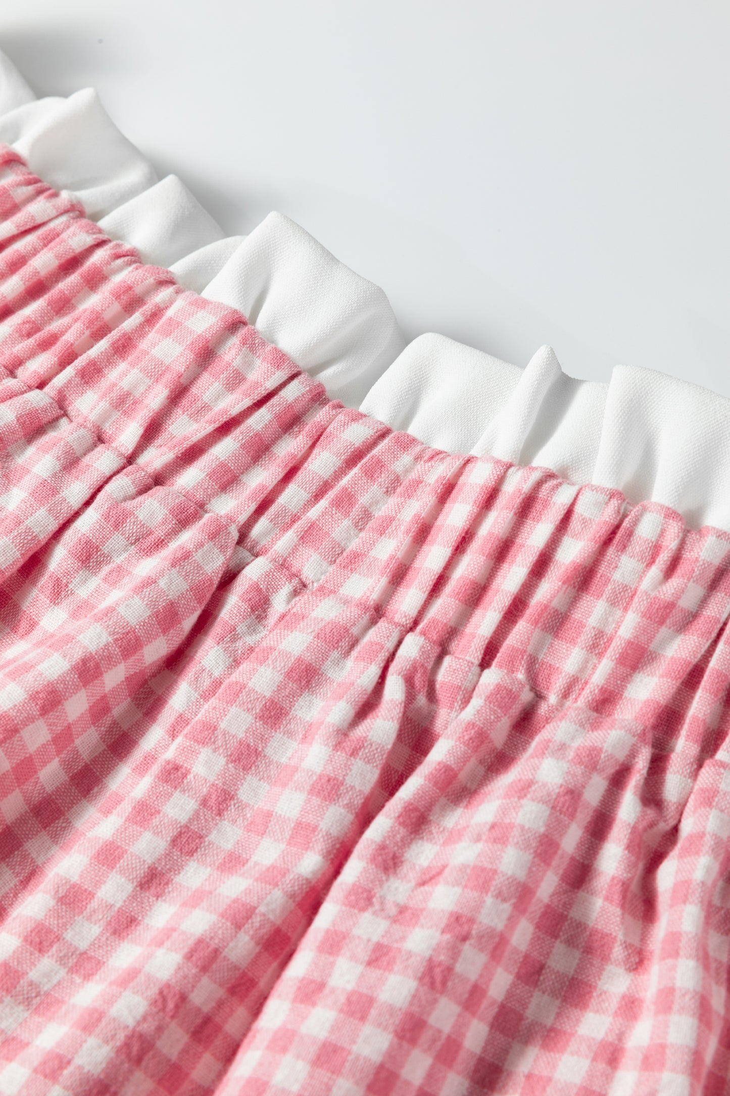 Pink Picnic Gingham Shorts