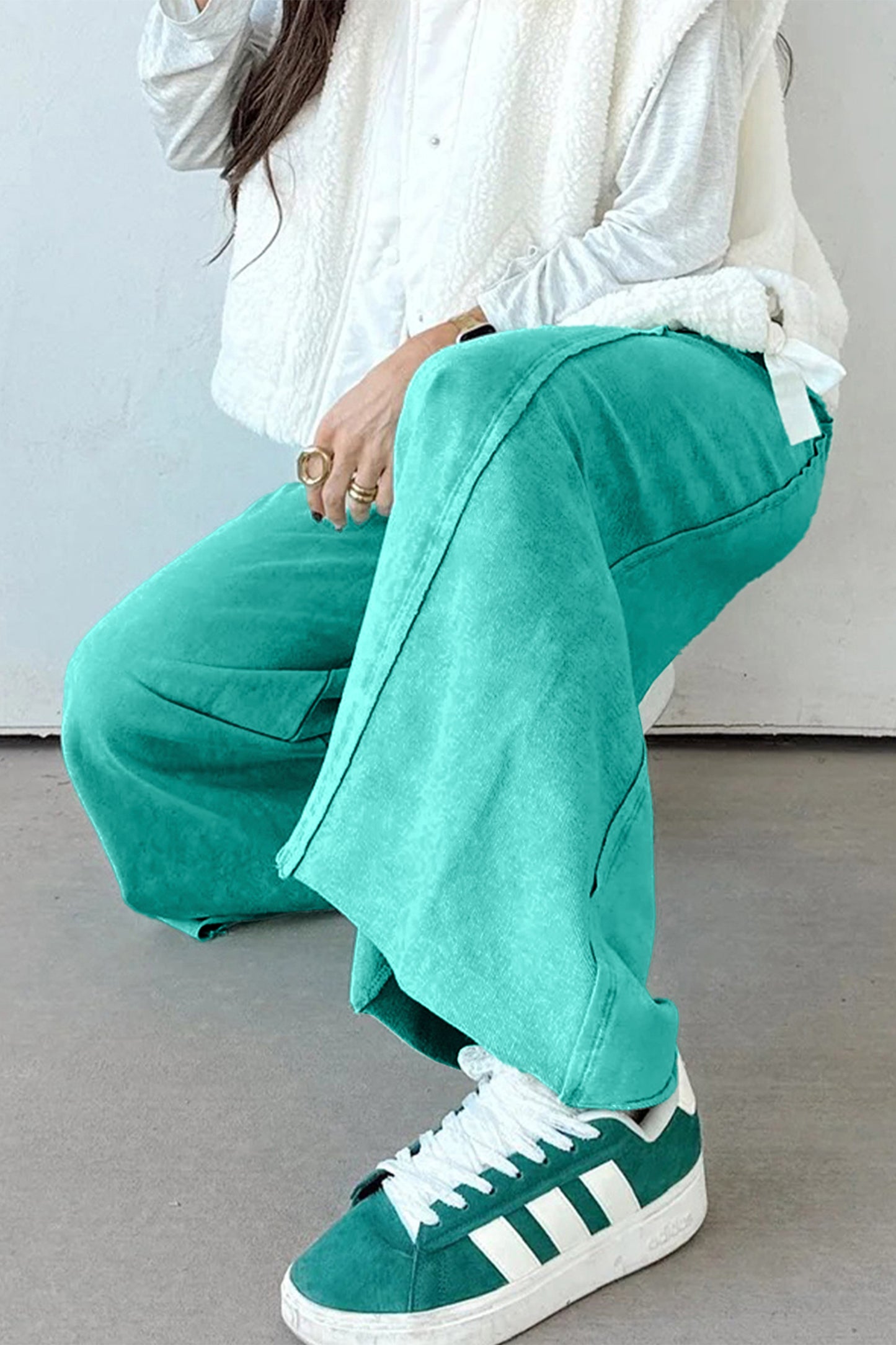 Coastal Ease Wide-Leg Lounge Pant