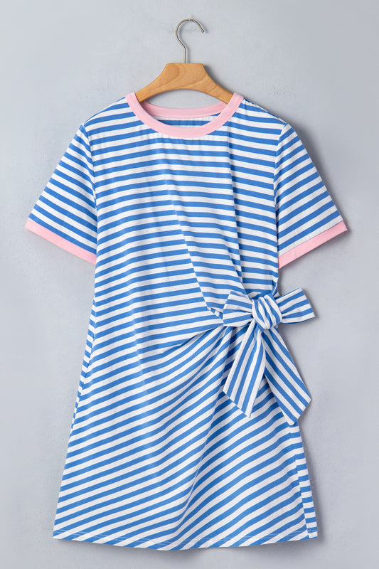 Coastal Knot T-Shirt Dress