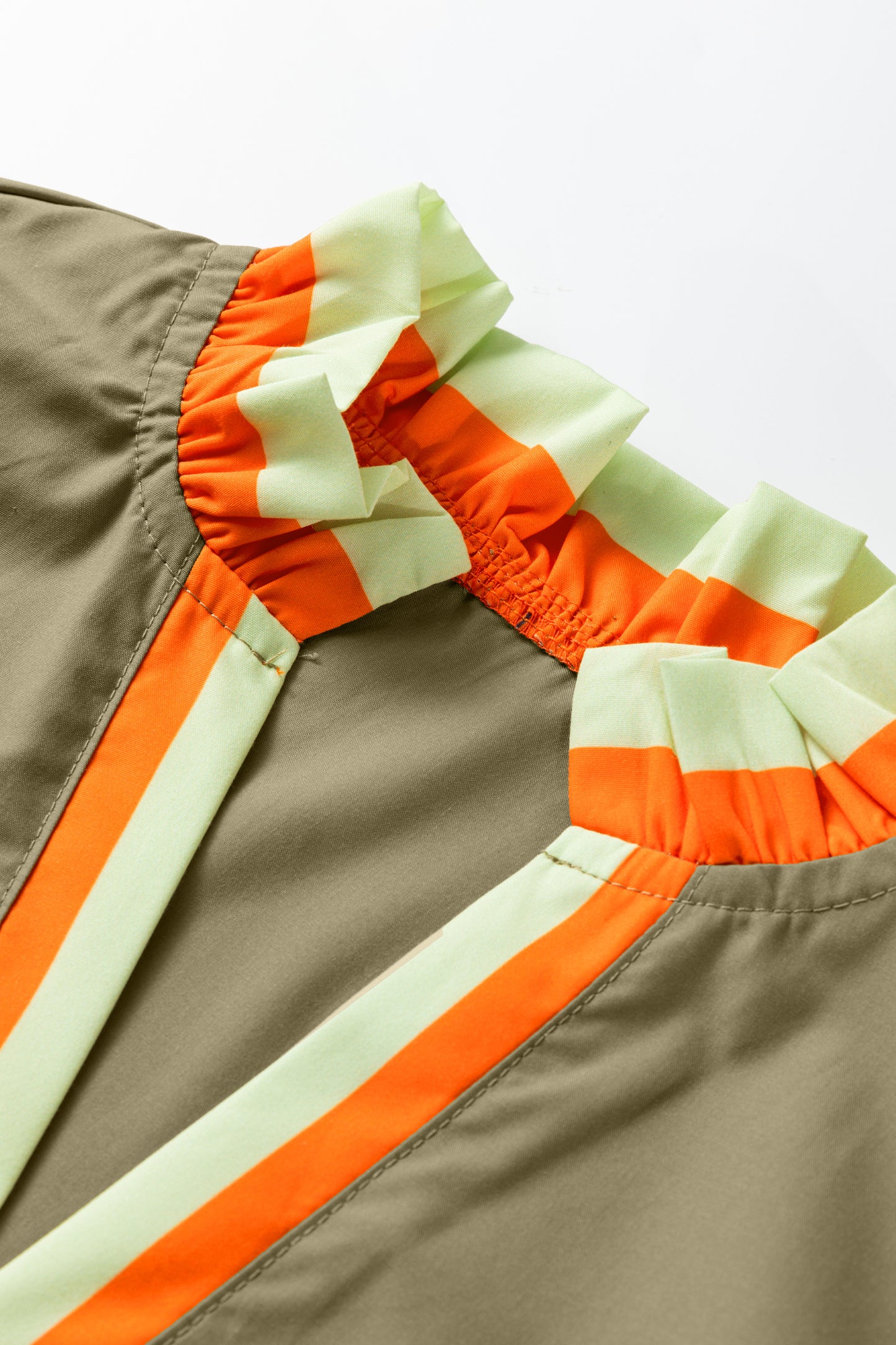 Harvest Stripe Popover Blouse