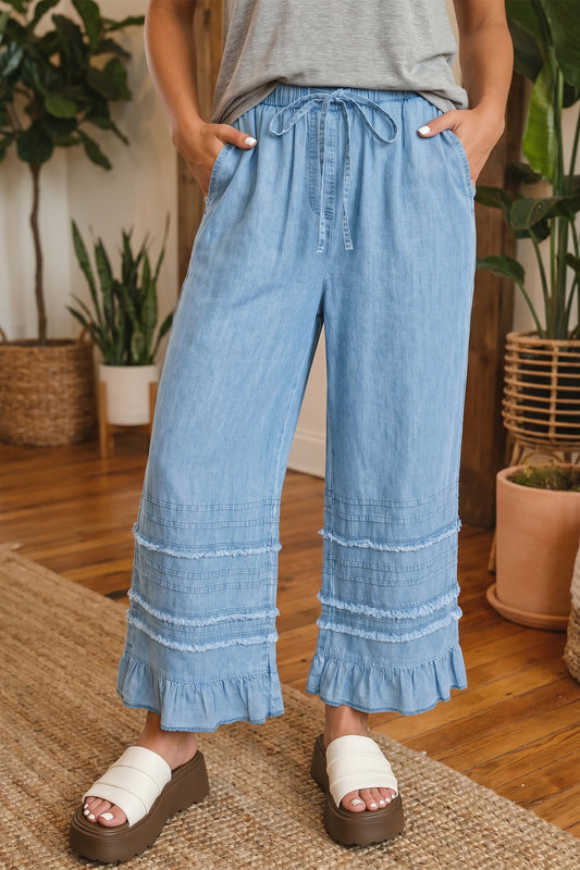 Easy Breeze Chambray Pants