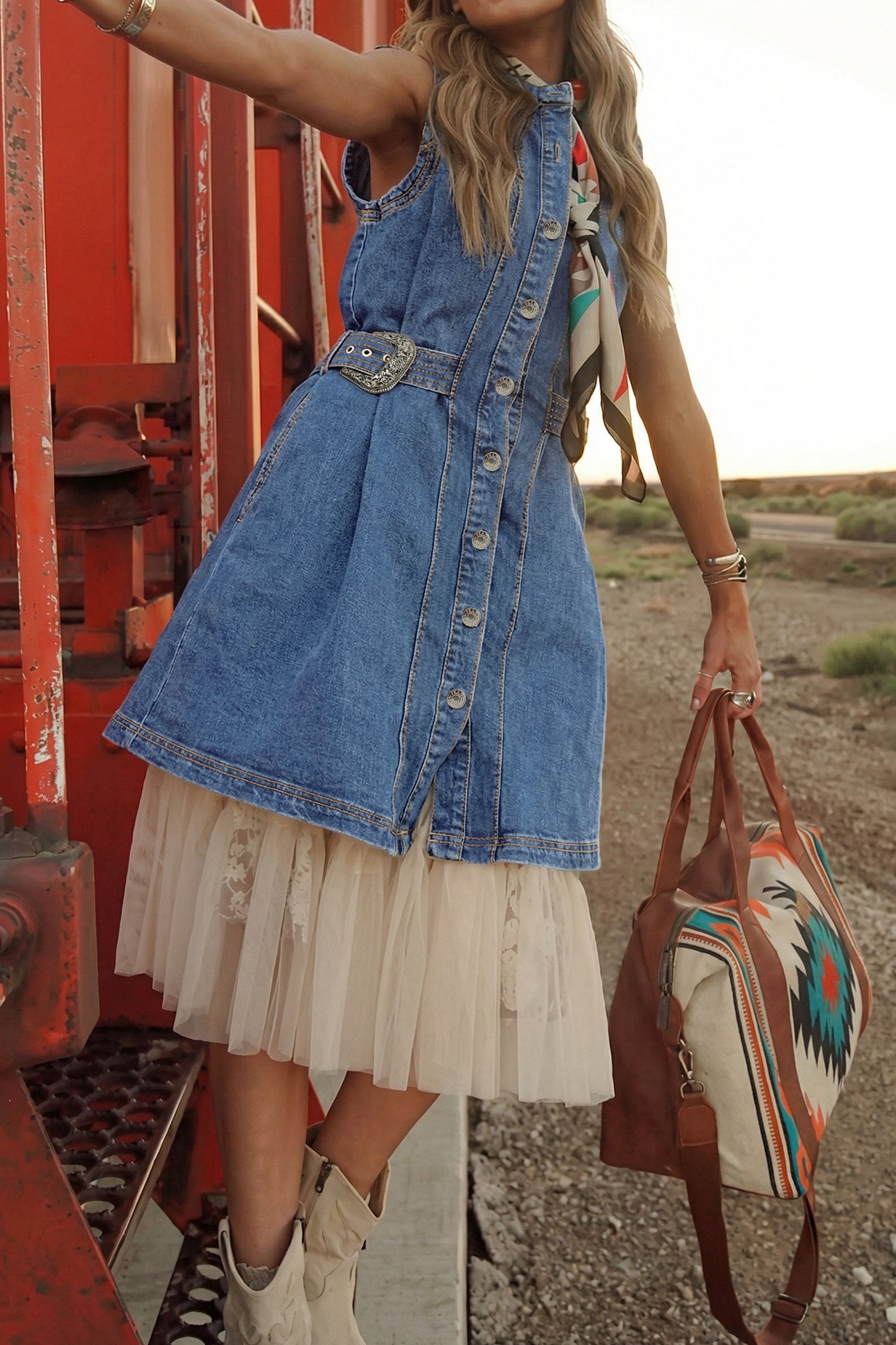 The Saddle Creek Denim Dress
