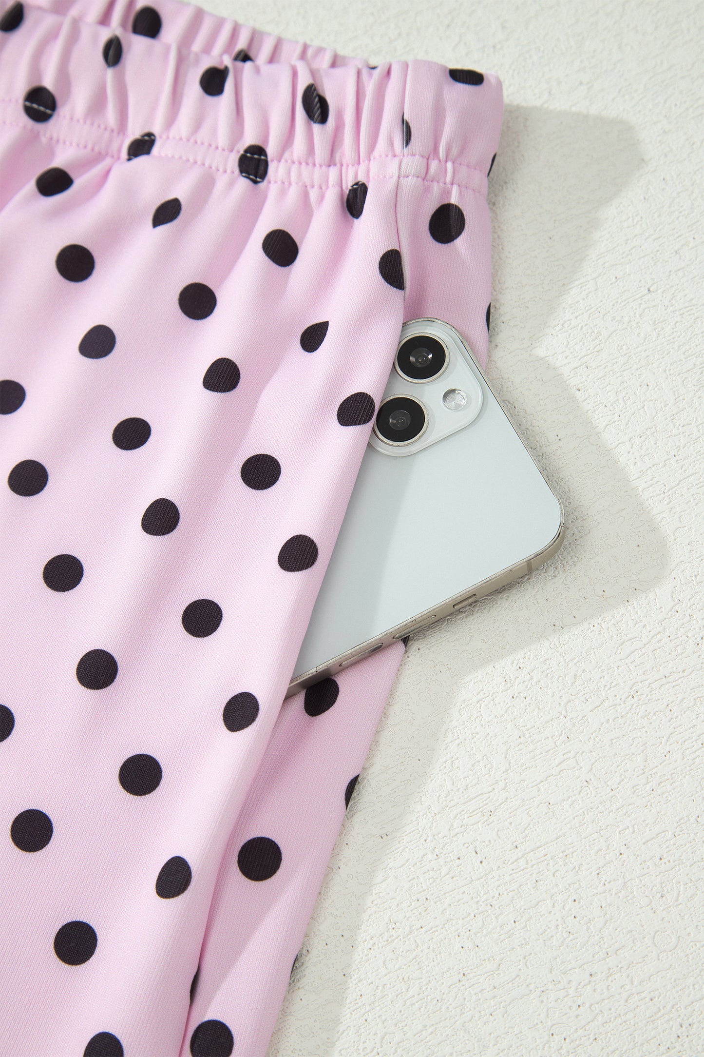 Pink Martini Polka Dot Set