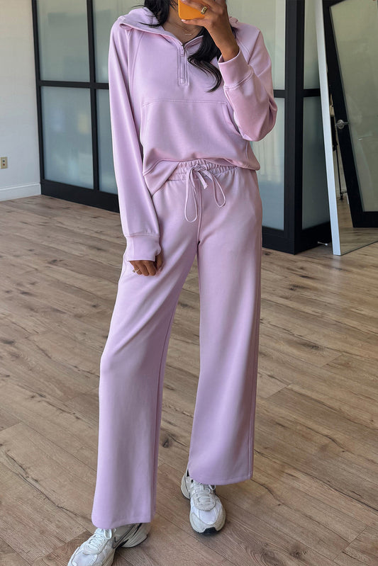 Lilac Dream Quarter-Zip Set