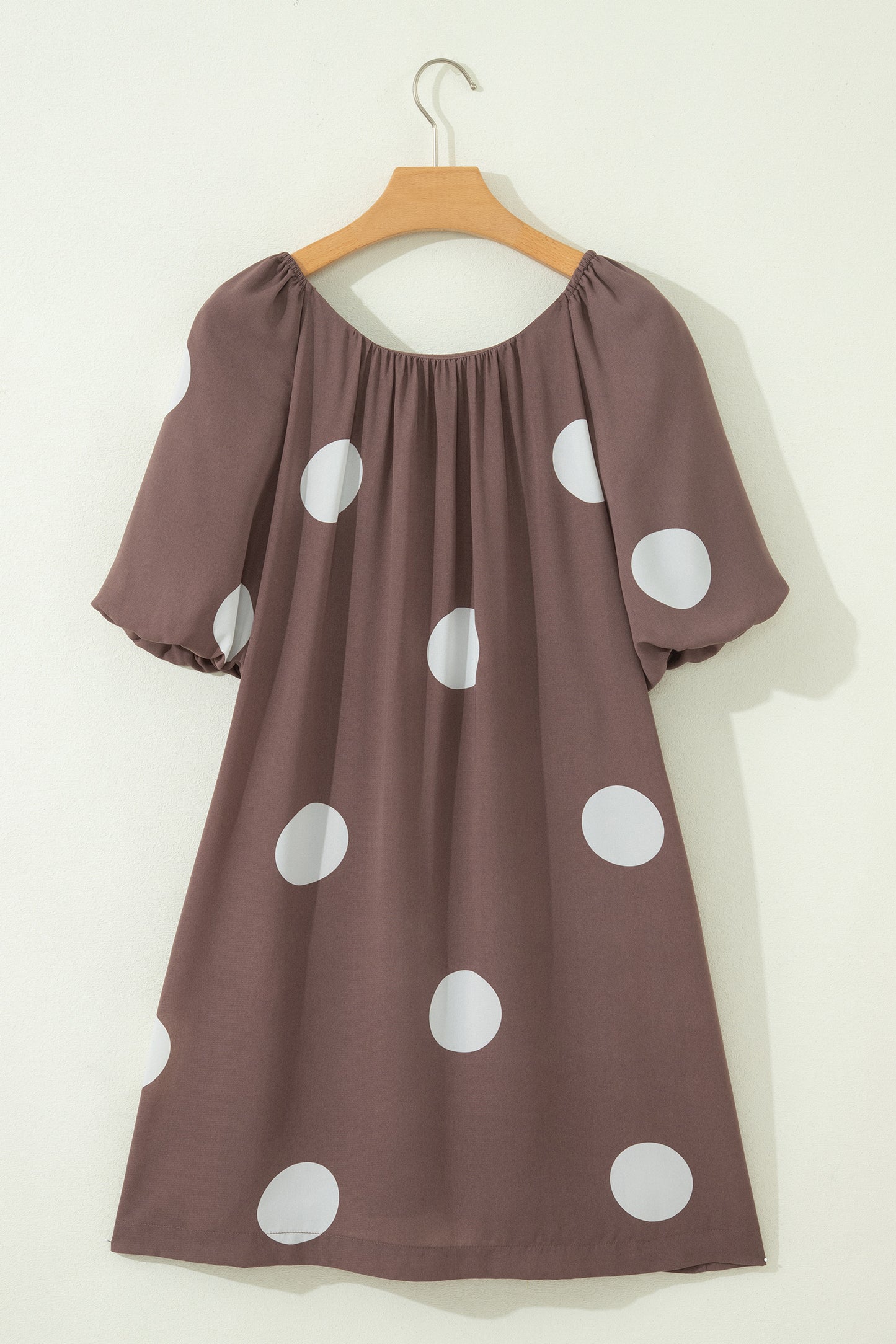 Mocha Dot Darling Dress