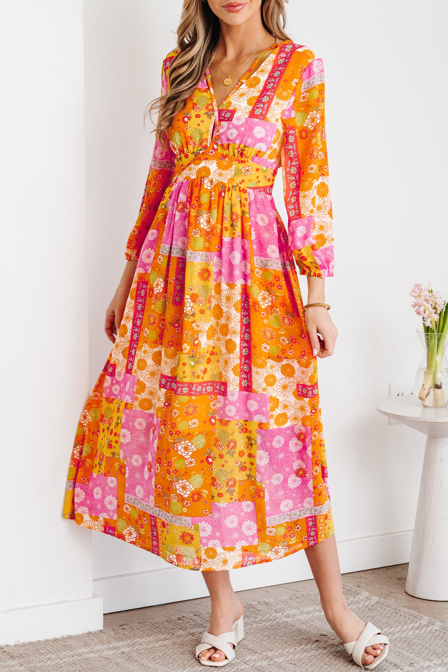 Marigold Patchwork Maxi