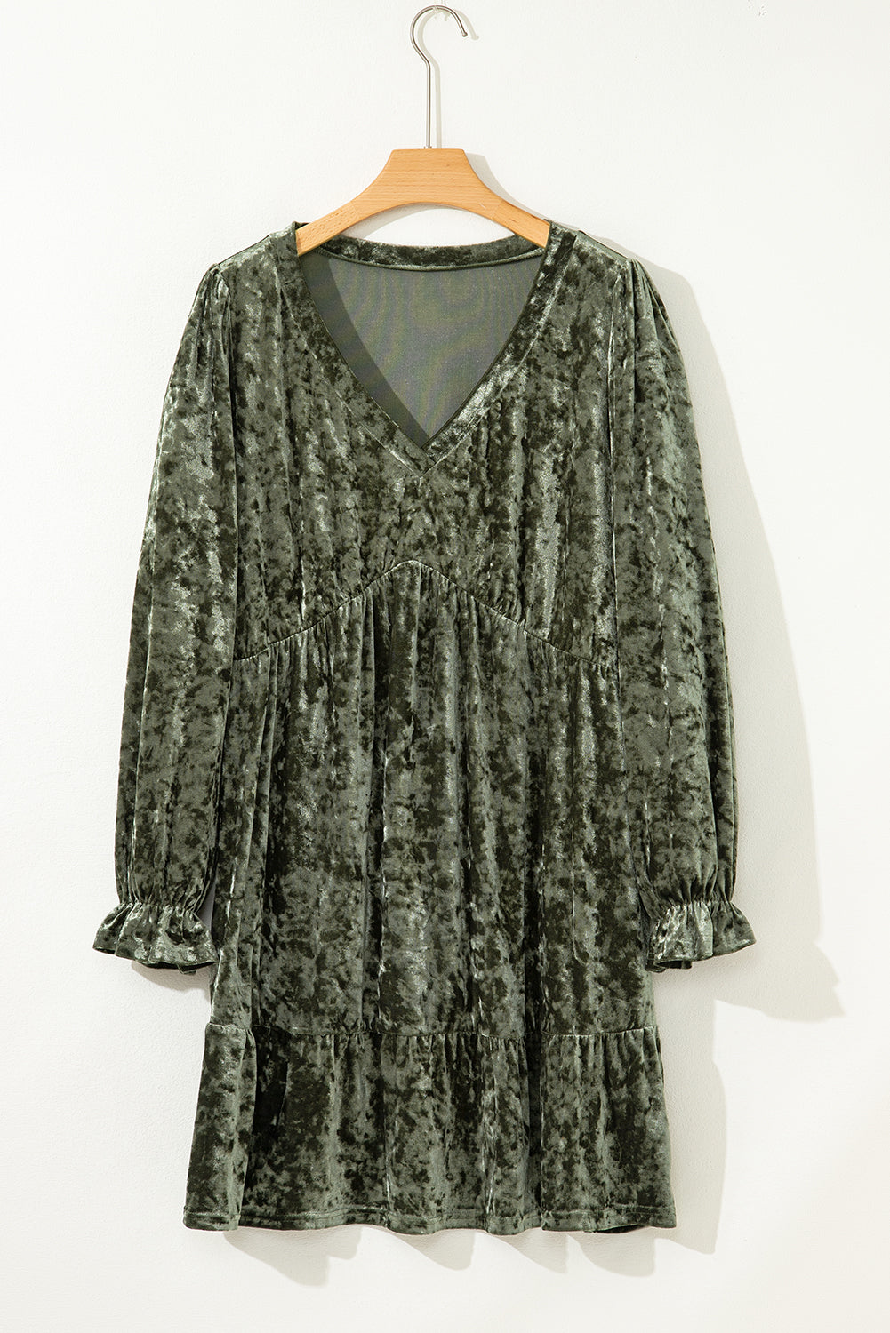 Evergreen Velvet Crushed Mini