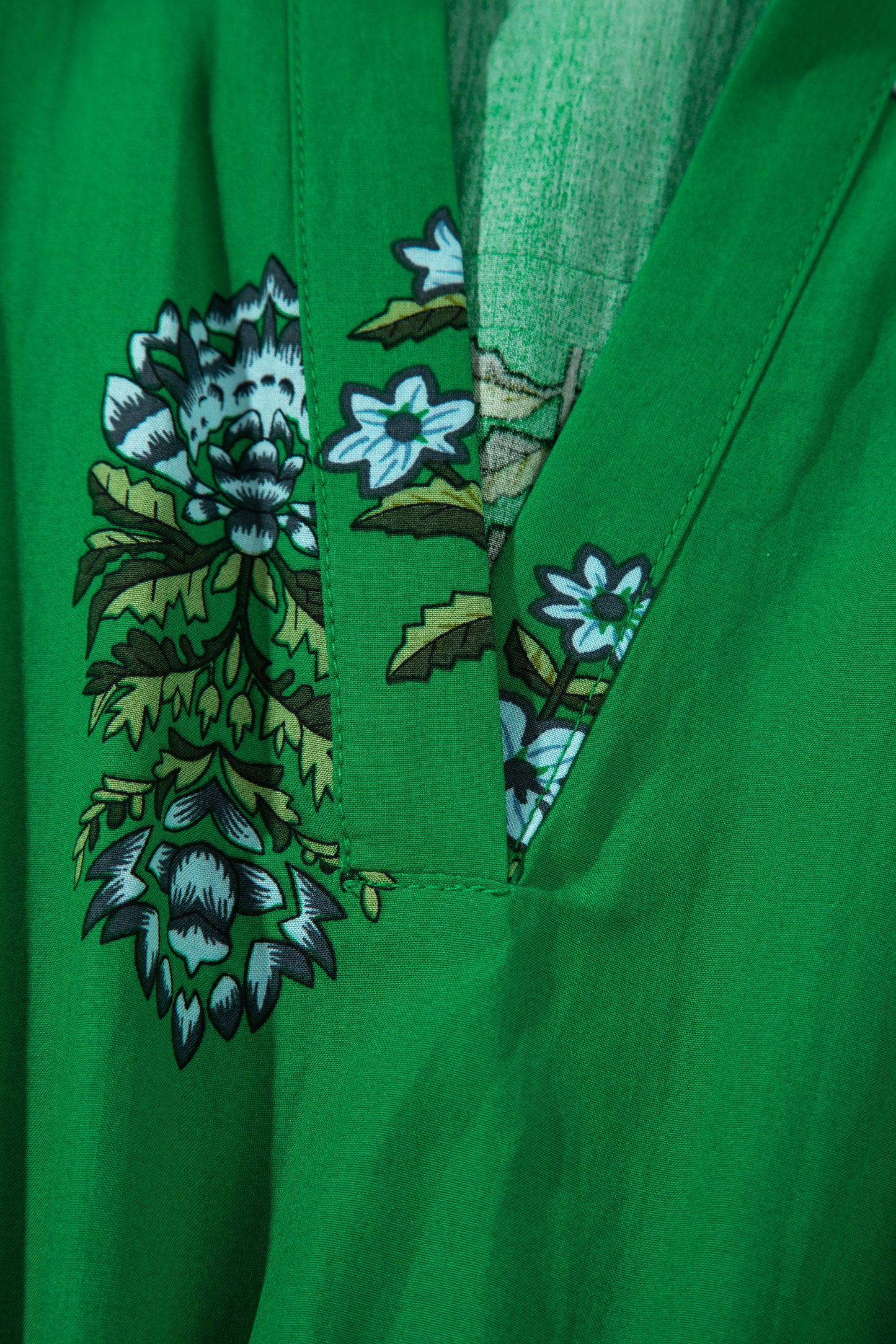 Emerald Garden Tiered Maxi