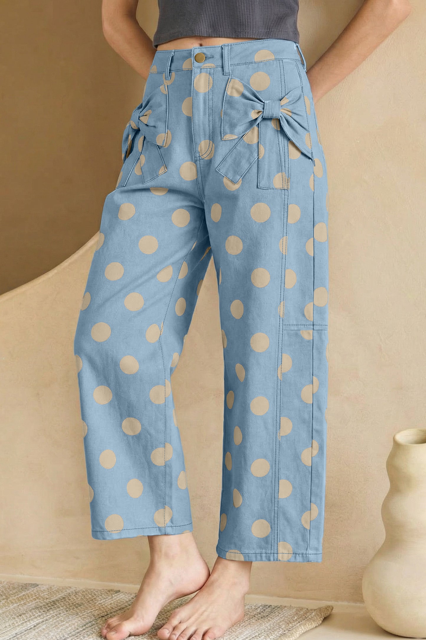 Bluebell Bow Dot Pants