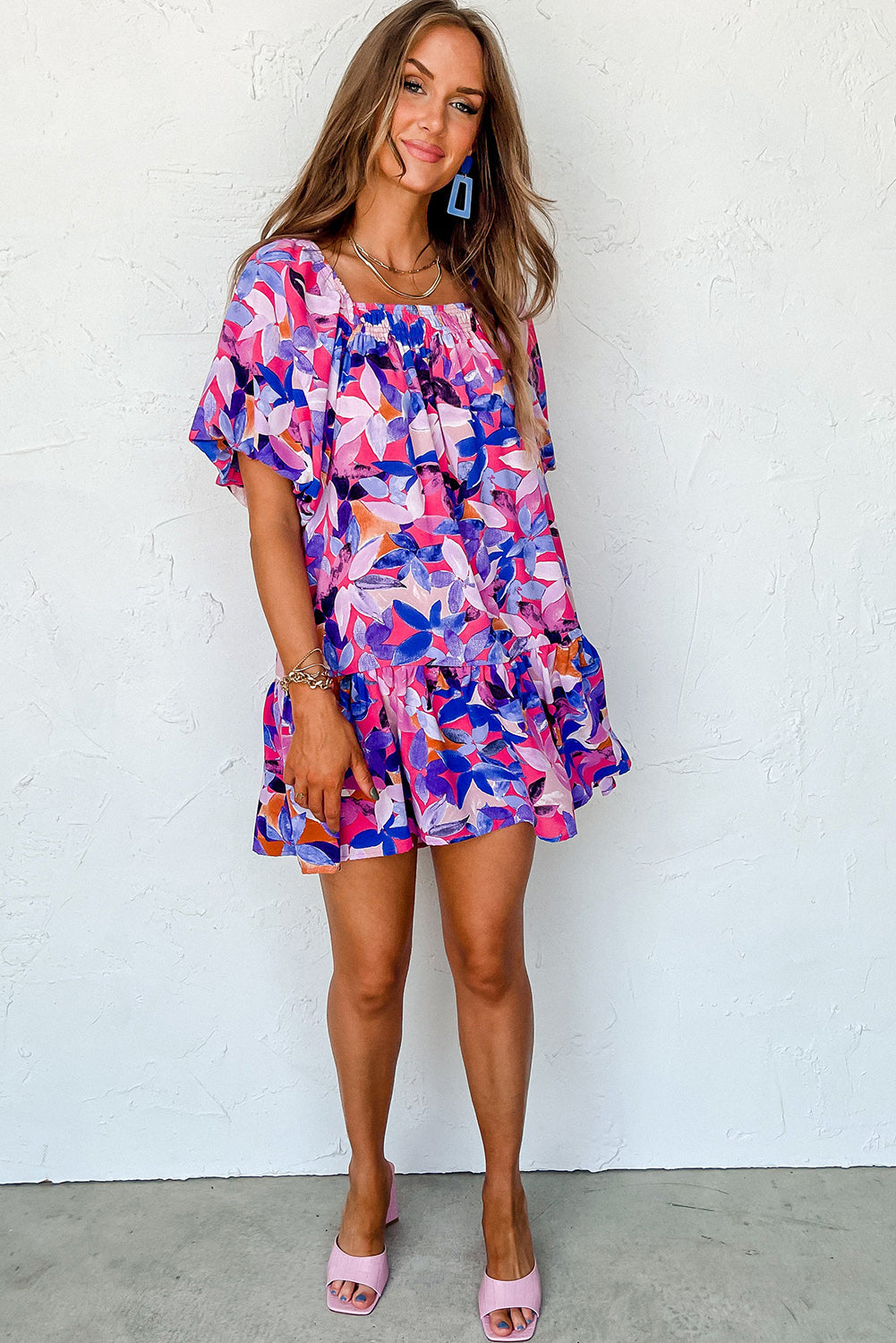 The Petal Pop Tiered Dress