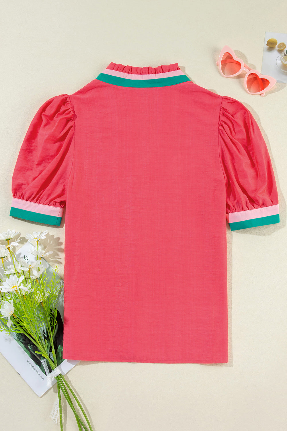 Rosé Social Blouse