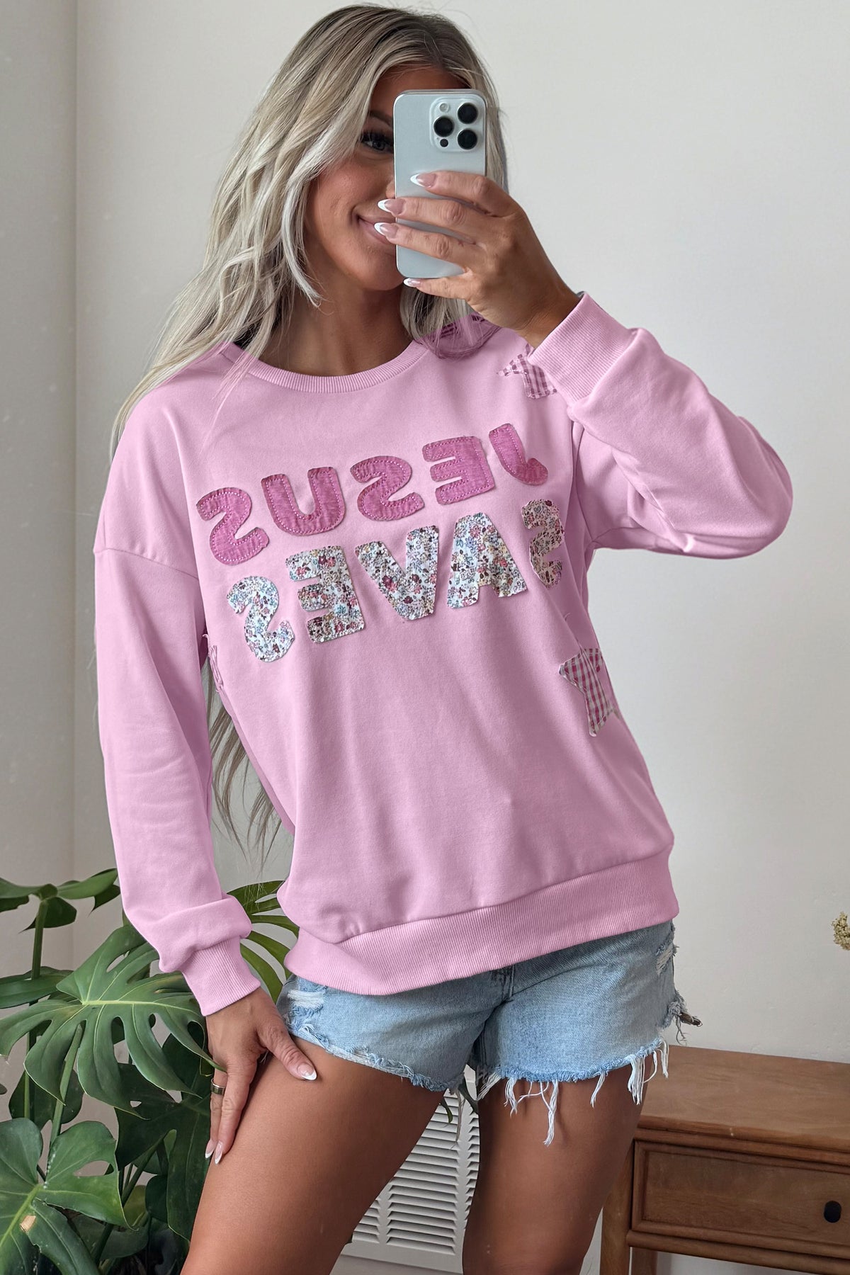Jesus Saves Sweatshirt