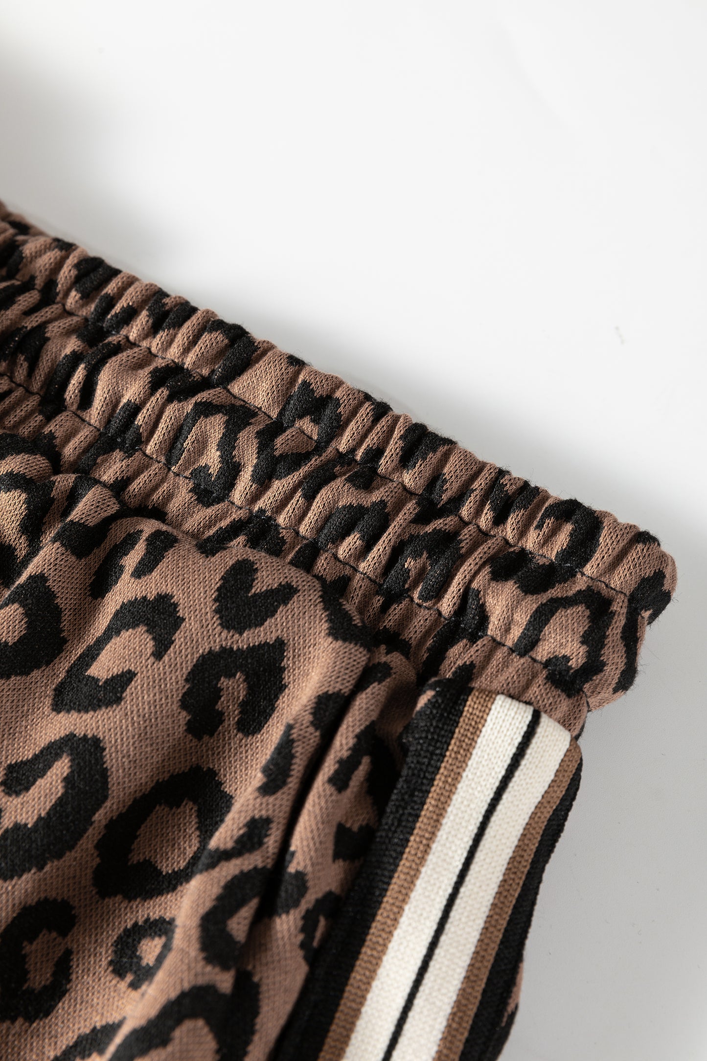 Wild Intentions Leopard Half-Zip Set