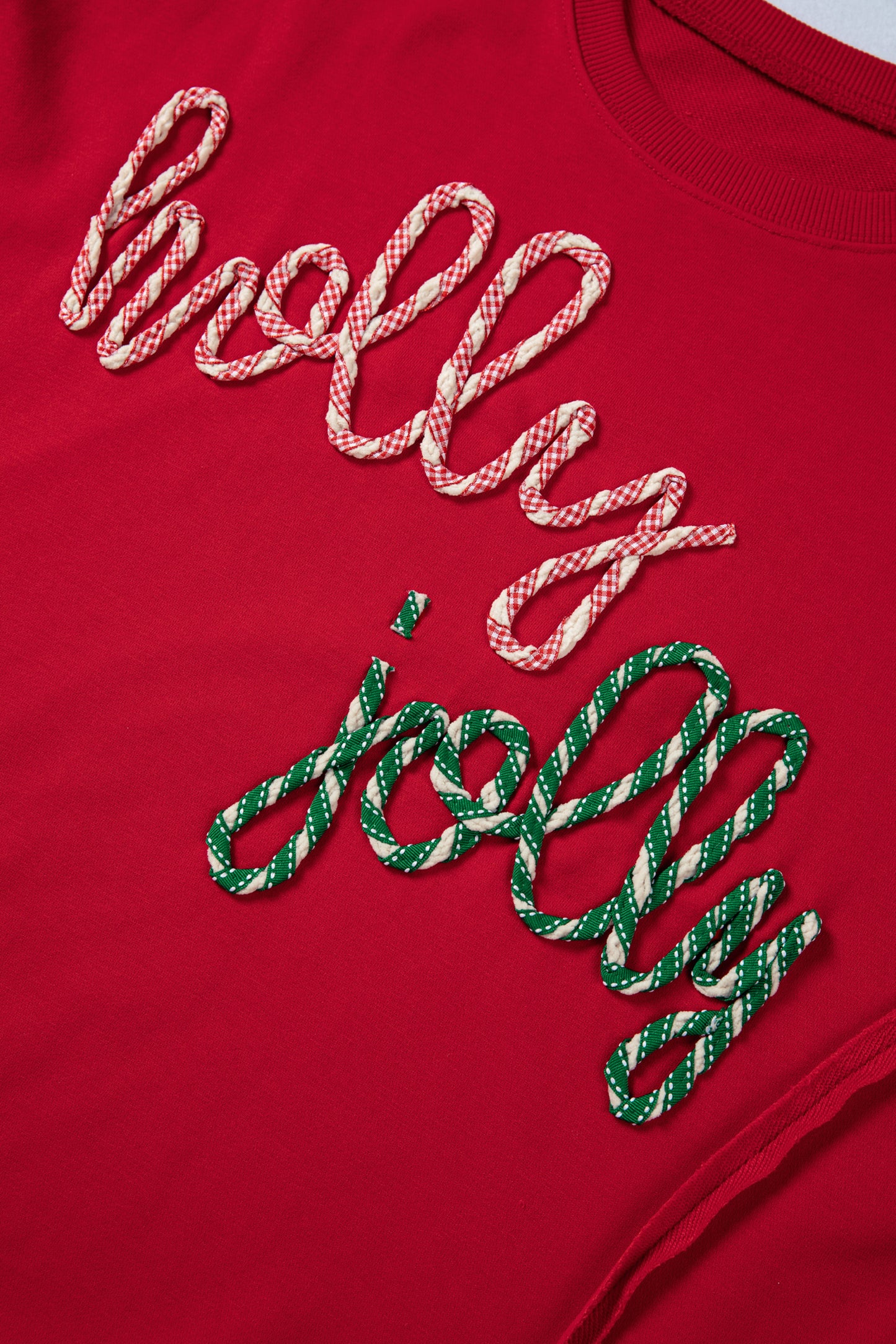 Jolly Jolly Candy Cane Sweatshirt