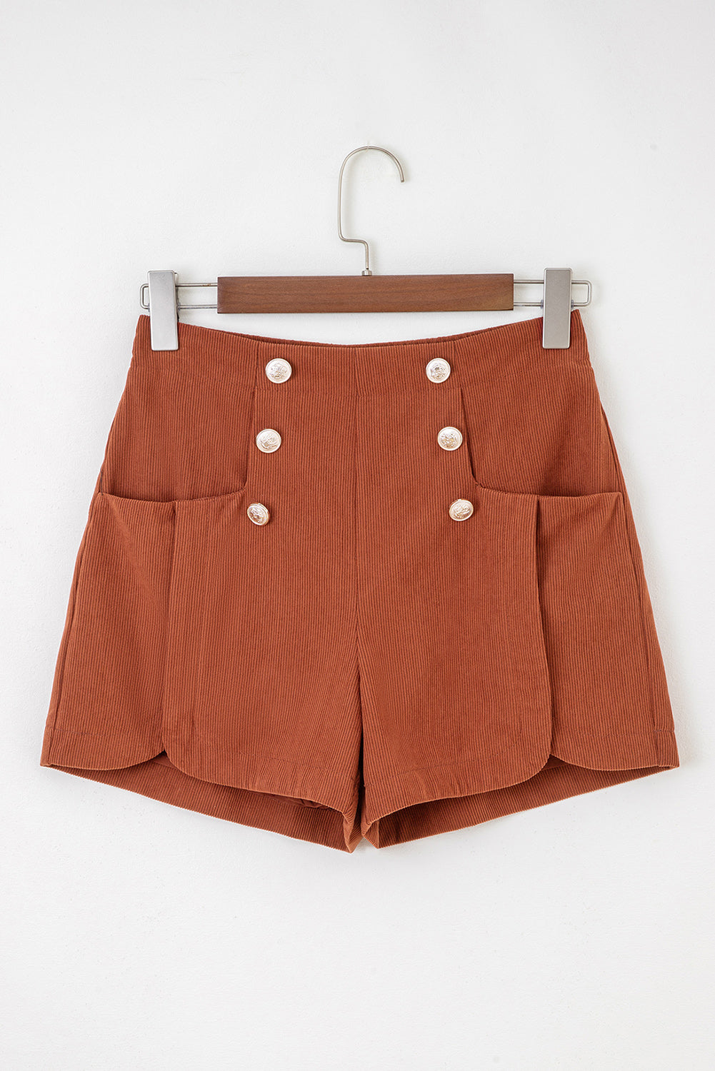 The Harvest Cord Button Shorts