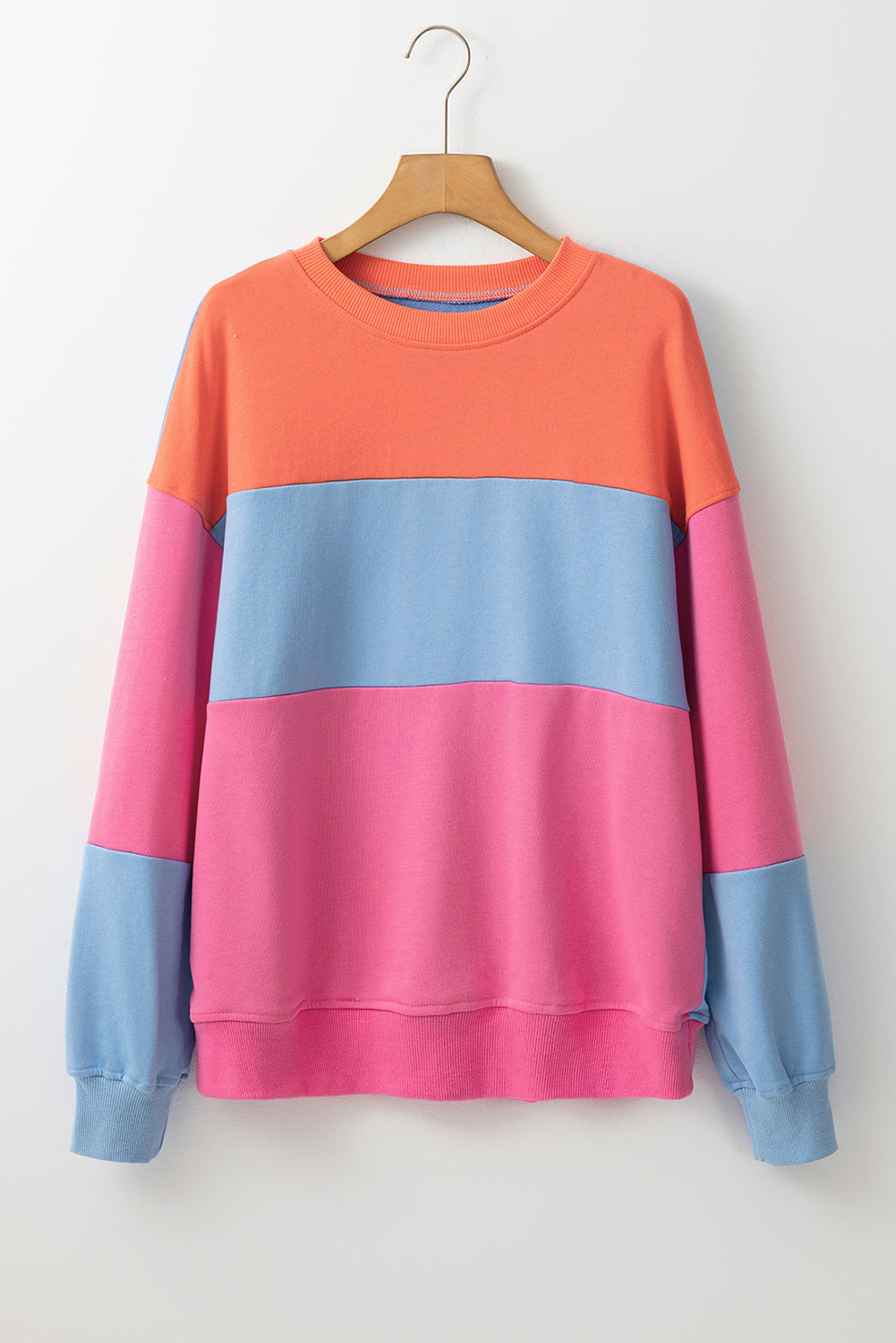 Candy Clouds Colorblock Crew