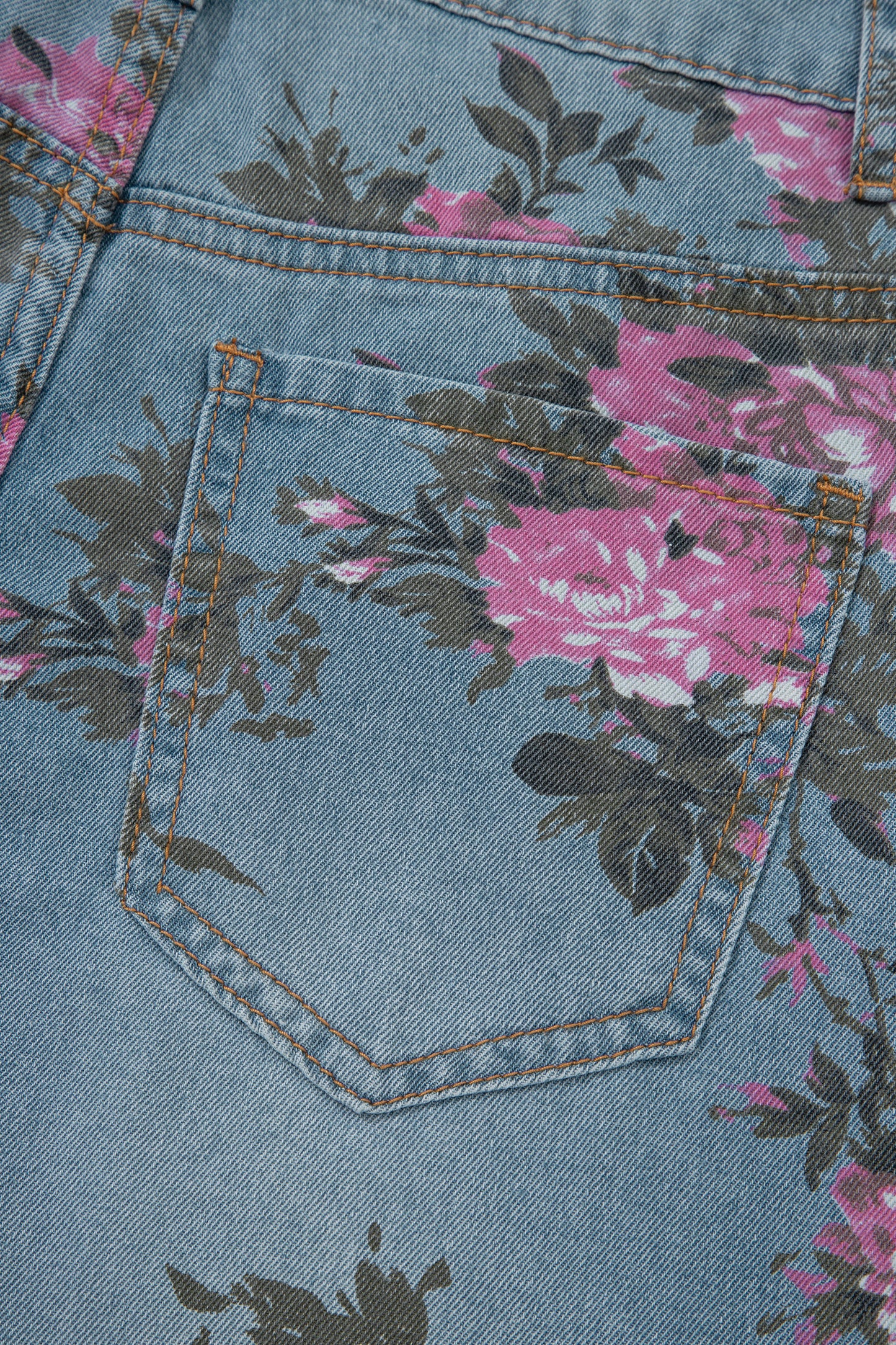 Vintage Bloom Wide Leg Jeans