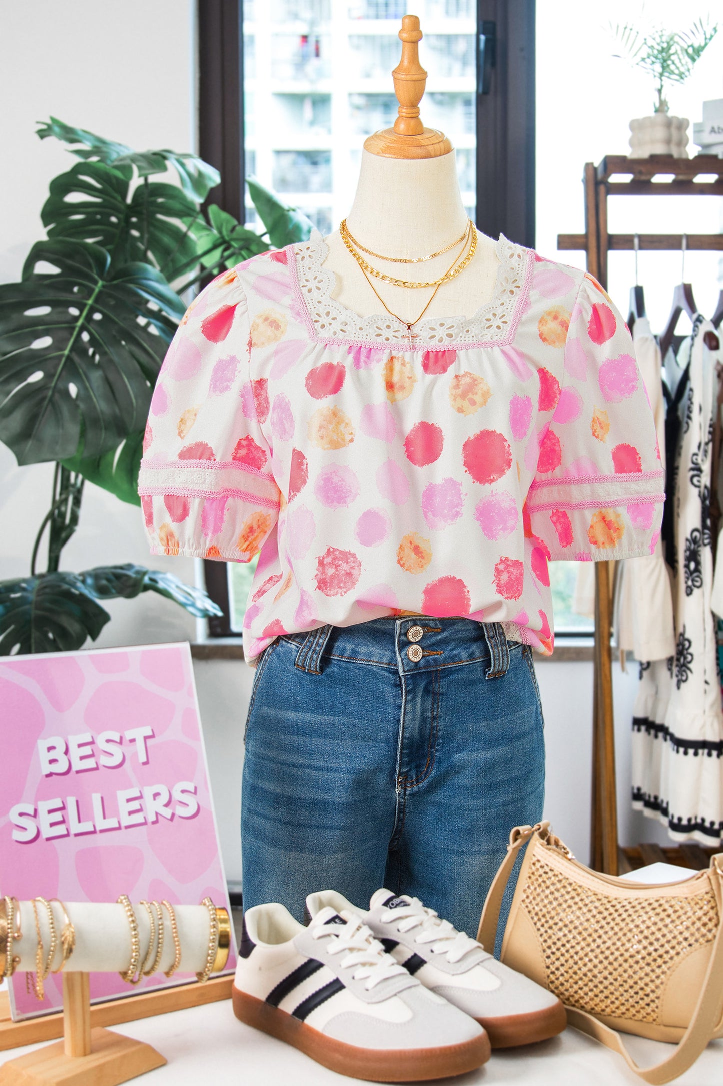Cotton Candy Sketch Blouse