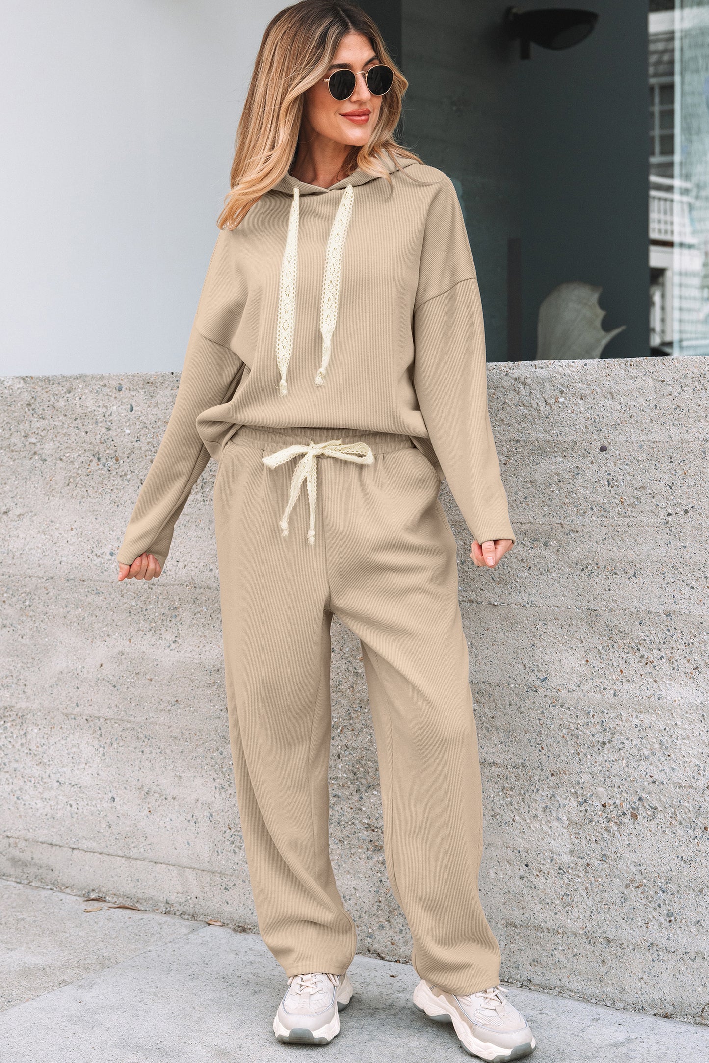 Oat Milk Cozy Knit Set