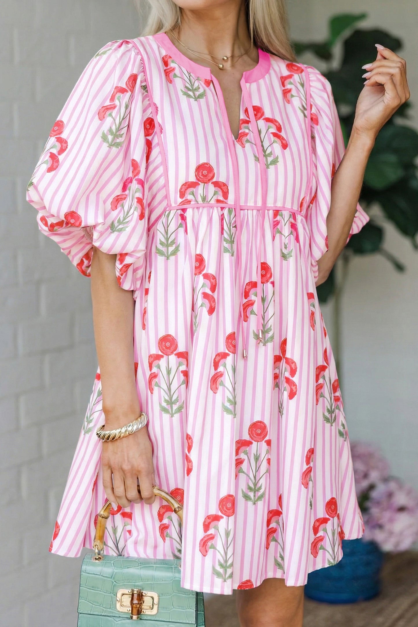 Pink Champagne Garden Dress