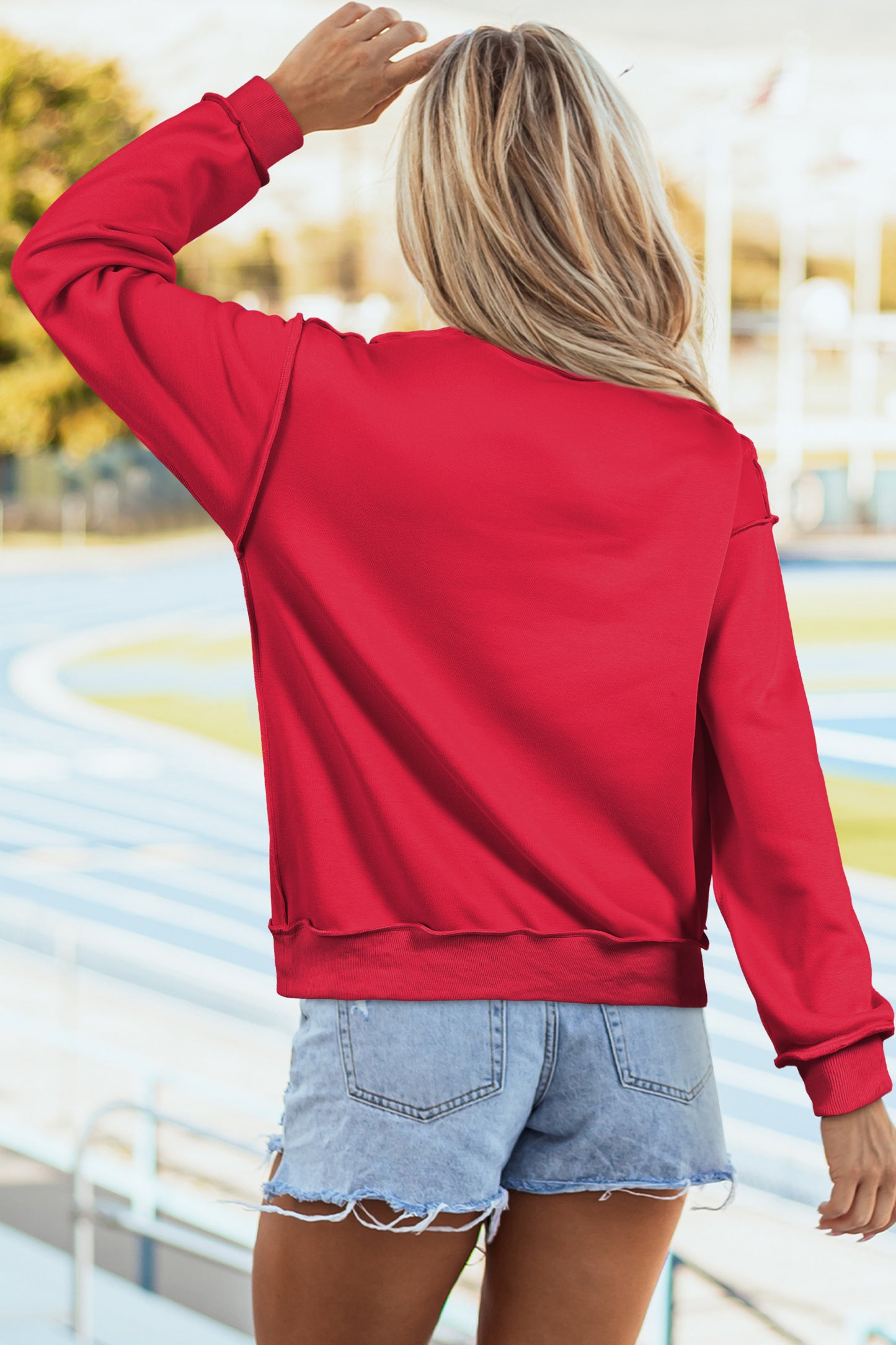 Classic Crimson Cozy Crew