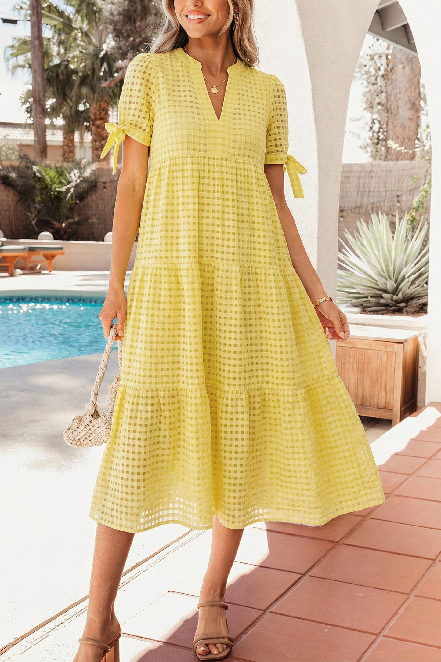 Golden Hour Garden Midi