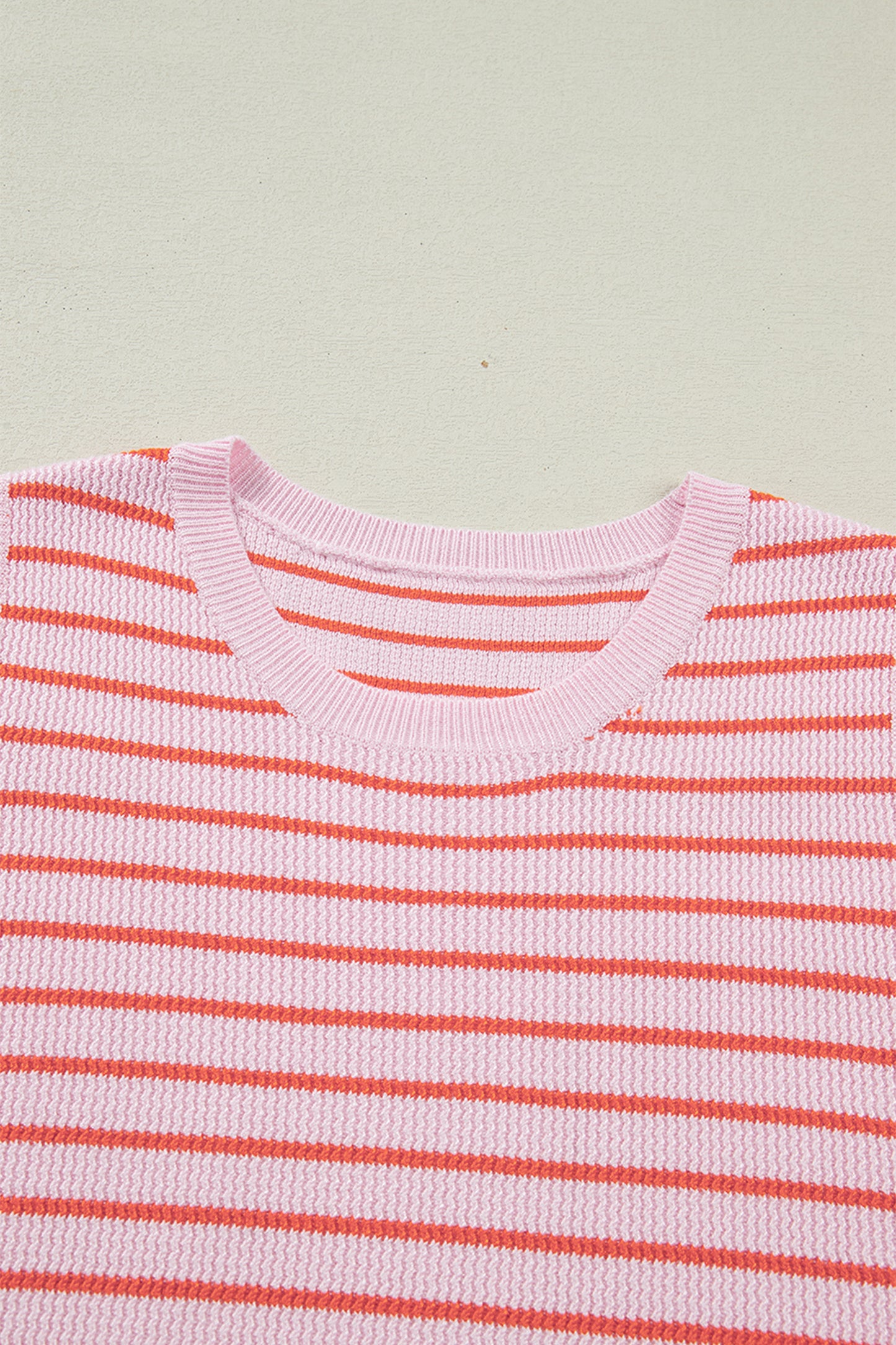 Sunset Stripe Knit Tank