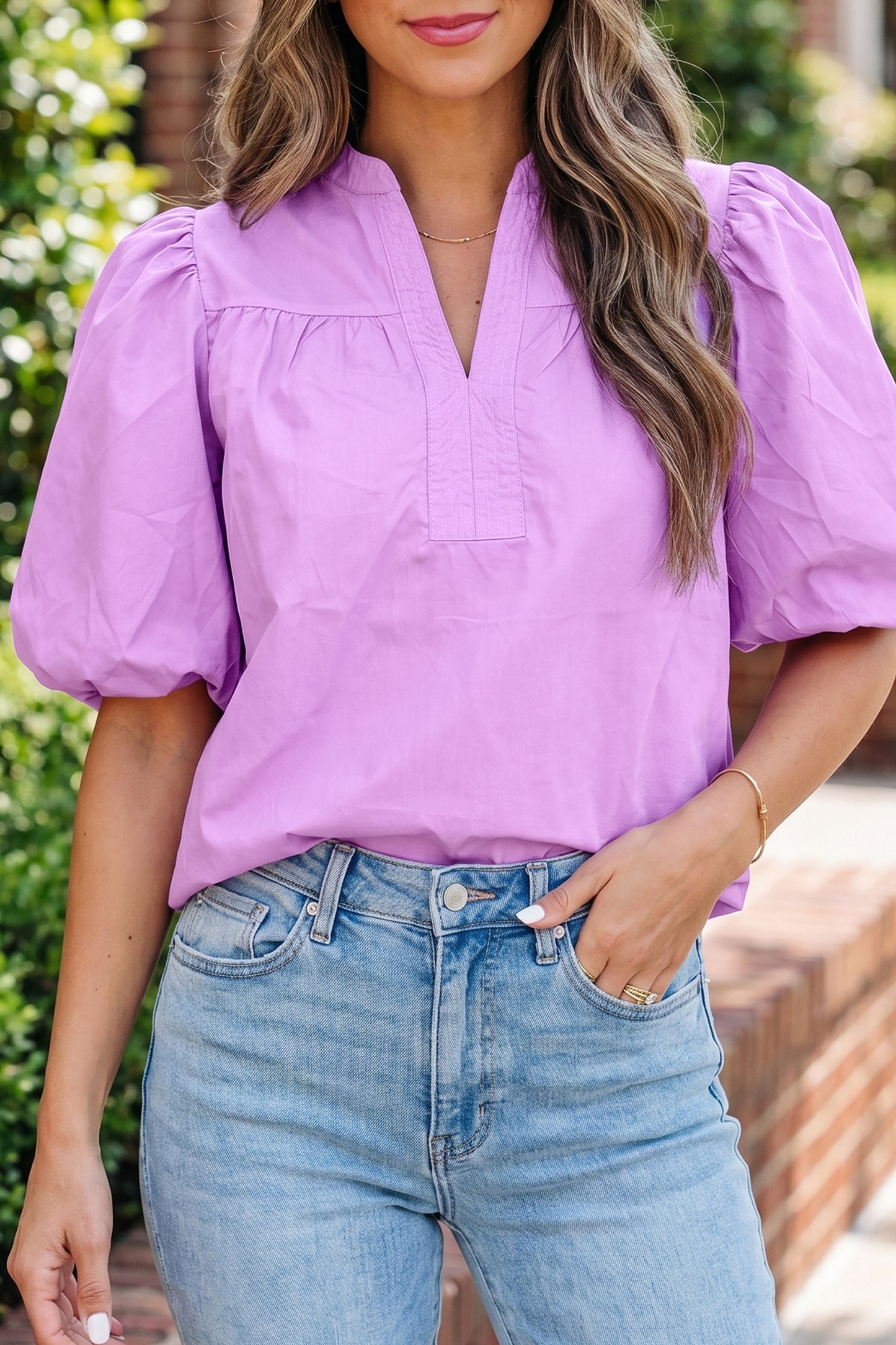 The Lavender Luxe Blouse